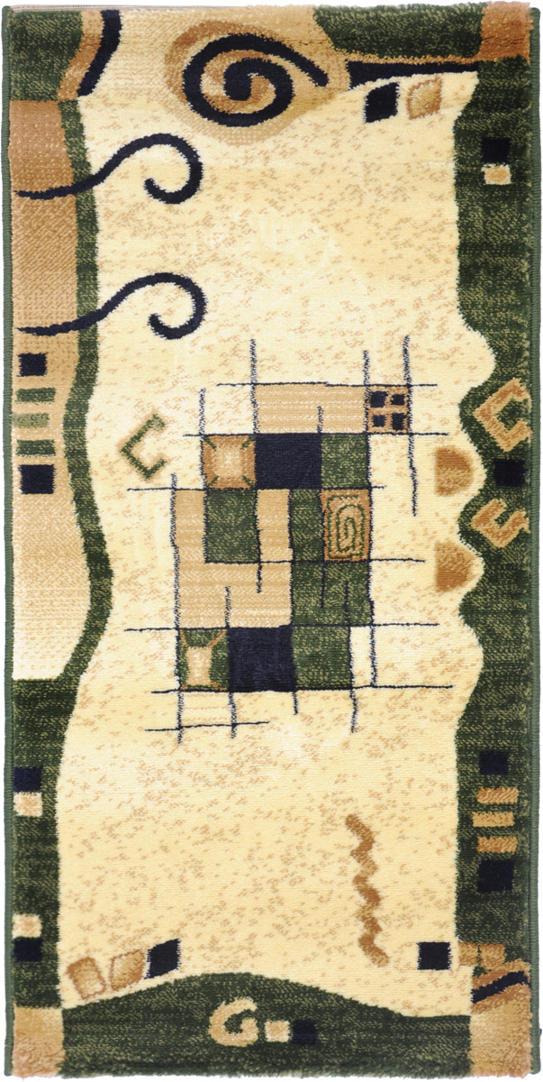 Ковер Kamalak Tekstil, прямоугольный, 50 x 100 см. УК-0503УК-0503 Ковер Kamalak Tekstil, прямоугольный, 50 x 100 см. УК-0503УК-0503Ковер Kamalak Tekstil изготовлен из прочного синтетического материала heat-set, улучшенного варианта полипропилена (эта нить получается в результате его дополнительной обработки). Полипропилен износостоек, нетоксичен, не впитывает влагу, не провоцирует аллергию. Структура волокна в полипропиленовых коврах гладкая, поэтому грязь не будет въедаться и скапливаться на ворсе. Практичный и износоустойчивый ворс не истирается и не накапливает статическое электричество. Ковер обладает хорошими показателями теплостойкости и шумоизоляции. Оригинальный рисунок позволит гармонично оформить интерьер комнаты, гостиной или прихожей. За счет невысокого ворса ковер легко чистить. При надлежащем уходе синтетический ковер прослужит долго, не утратив ни яркости узора, ни блеска ворса, ни упругости. Самый простой способ избавить изделие от грязи - пропылесосить его с обеих сторон (лицевой и изнаночной). Влажная уборка с применением шампуней и...