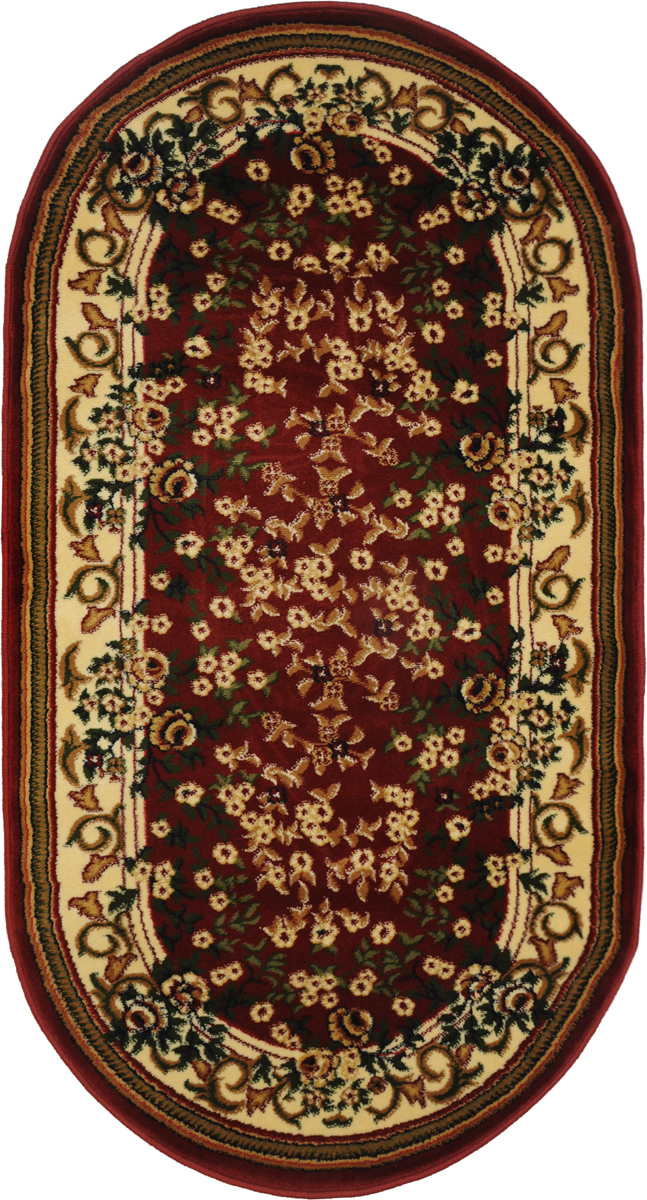 Ковер Kamalak Tekstil, овальный, 80 x 150 см. УК-0128УК-0128 Ковер Kamalak Tekstil, овальный, 80 x 150 см. УК-0128УК-0128Ковер Kamalak Tekstil изготовлен из прочного синтетического материала heat-set, улучшенного варианта полипропилена (эта нить получается в результате его дополнительной обработки). Полипропилен износостоек, нетоксичен, не впитывает влагу, не провоцирует аллергию. Структура волокна в полипропиленовых коврах гладкая, поэтому грязь не будет въедаться и скапливаться на ворсе. Практичный и износоустойчивый ворс не истирается и не накапливает статическое электричество. Ковер обладает хорошими показателями теплостойкости и шумоизоляции. Оригинальный рисунок позволит гармонично оформить интерьер комнаты, гостиной или прихожей. За счет невысокого ворса ковер легко чистить. При надлежащем уходе синтетический ковер прослужит долго, не утратив ни яркости узора, ни блеска ворса, ни упругости. Самый простой способ избавить изделие от грязи - пропылесосить его с обеих сторон (лицевой и изнаночной). Влажная уборка с применением шампуней и...