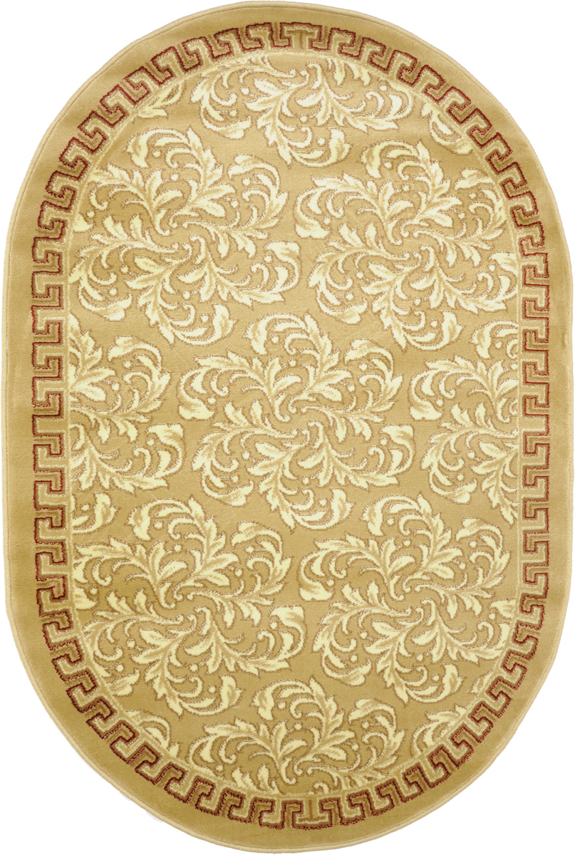 Ковер Kamalak Tekstil, овальный, 100 x 150 см. УК-0279УК-0279 Ковер Kamalak Tekstil, овальный, 100 x 150 см. УК-0279УК-0279Ковер Kamalak Tekstil изготовлен из прочного синтетического материала heat-set, улучшенного варианта полипропилена (эта нить получается в результате его дополнительной обработки). Полипропилен износостоек, нетоксичен, не впитывает влагу, не провоцирует аллергию. Структура волокна в полипропиленовых коврах гладкая, поэтому грязь не будет въедаться и скапливаться на ворсе. Практичный и износоустойчивый ворс не истирается и не накапливает статическое электричество. Ковер обладает хорошими показателями теплостойкости и шумоизоляции. Оригинальный рисунок позволит гармонично оформить интерьер комнаты, гостиной или прихожей. За счет невысокого ворса ковер легко чистить. При надлежащем уходе синтетический ковер прослужит долго, не утратив ни яркости узора, ни блеска ворса, ни упругости. Самый простой способ избавить изделие от грязи - пропылесосить его с обеих сторон (лицевой и изнаночной). Влажная уборка с применением шампуней и...