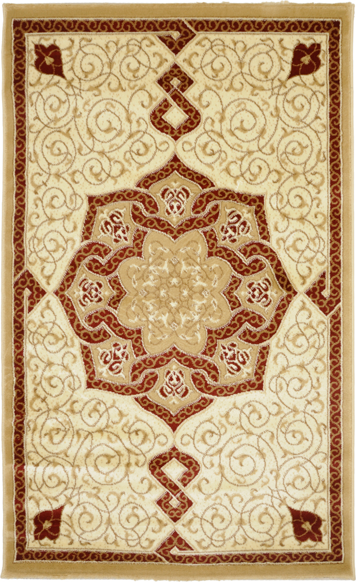 Ковер Kamalak Tekstil, прямоугольный, 100 x 150 см. УК-0086УК-0086 Ковер Kamalak Tekstil, прямоугольный, 100 x 150 см. УК-0086УК-0086Ковер Kamalak Tekstil изготовлен из прочного синтетического материала heat-set, улучшенного варианта полипропилена (эта нить получается в результате его дополнительной обработки). Полипропилен износостоек, нетоксичен, не впитывает влагу, не провоцирует аллергию. Структура волокна в полипропиленовых коврах гладкая, поэтому грязь не будет въедаться и скапливаться на ворсе. Практичный и износоустойчивый ворс не истирается и не накапливает статическое электричество. Ковер обладает хорошими показателями теплостойкости и шумоизоляции. Оригинальный рисунок позволит гармонично оформить интерьер комнаты, гостиной или прихожей. За счет невысокого ворса ковер легко чистить. При надлежащем уходе синтетический ковер прослужит долго, не утратив ни яркости узора, ни блеска ворса, ни упругости. Самый простой способ избавить изделие от грязи - пропылесосить его с обеих сторон (лицевой и изнаночной). Влажная уборка с применением шампуней и...