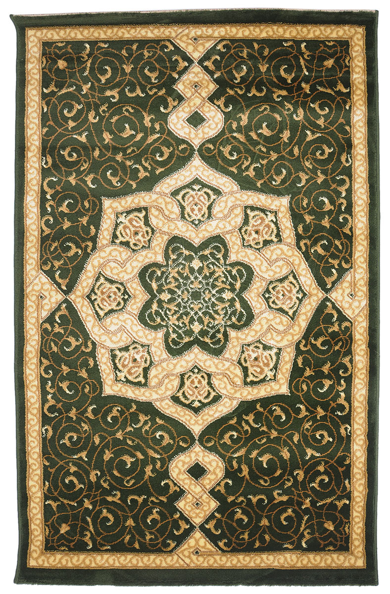 Ковер Kamalak Tekstil, прямоугольный, 100 x 150 см. УК-0092УК-0092 Ковер Kamalak Tekstil, прямоугольный, 100 x 150 см. УК-0092УК-0092Ковер Kamalak Tekstil изготовлен из прочного синтетического материала heat-set, улучшенного варианта полипропилена (эта нить получается в результате его дополнительной обработки). Полипропилен износостоек, нетоксичен, не впитывает влагу, не провоцирует аллергию. Структура волокна в полипропиленовых коврах гладкая, поэтому грязь не будет въедаться и скапливаться на ворсе. Практичный и износоустойчивый ворс не истирается и не накапливает статическое электричество. Ковер обладает хорошими показателями теплостойкости и шумоизоляции. Оригинальный рисунок позволит гармонично оформить интерьер комнаты, гостиной или прихожей. За счет невысокого ворса ковер легко чистить. При надлежащем уходе синтетический ковер прослужит долго, не утратив ни яркости узора, ни блеска ворса, ни упругости. Самый простой способ избавить изделие от грязи - пропылесосить его с обеих сторон (лицевой и изнаночной). Влажная уборка с применением шампуней и моющих средств не противопоказана. ...