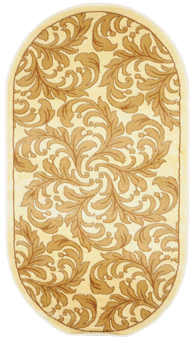 Ковер Kamalak Tekstil, овальный, 80 x 150 см. УК-0317УК-0317 Ковер Kamalak Tekstil, овальный, 80 x 150 см. УК-0317УК-0317Ковер Kamalak Tekstil изготовлен из прочного синтетического материала heat-set, улучшенного варианта полипропилена (эта нить получается в результате его дополнительной обработки). Полипропилен износостоек, нетоксичен, не впитывает влагу, не провоцирует аллергию. Структура волокна в полипропиленовых коврах гладкая, поэтому грязь не будет въедаться и скапливаться на ворсе. Практичный и износоустойчивый ворс не истирается и не накапливает статическое электричество. Ковер обладает хорошими показателями теплостойкости и шумоизоляции. Оригинальный рисунок позволит гармонично оформить интерьер комнаты, гостиной или прихожей. За счет невысокого ворса ковер легко чистить. При надлежащем уходе синтетический ковер прослужит долго, не утратив ни яркости узора, ни блеска ворса, ни упругости. Самый простой способ избавить изделие от грязи - пропылесосить его с обеих сторон (лицевой и изнаночной). Влажная уборка с применением шампуней и...
