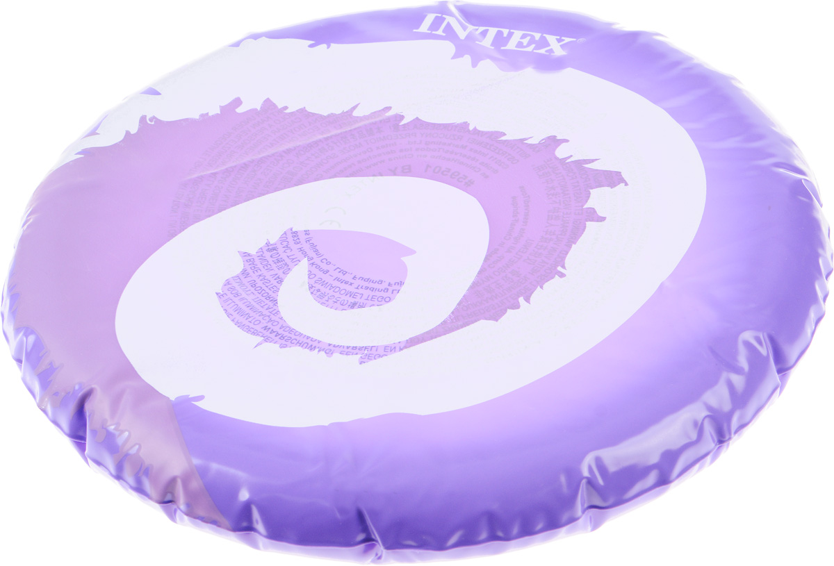 Intex Летающий диск Кидай и крути цвет фиолетовыйс59501_фиолетовый Intex Летающий диск Кидай и крути цвет фиолетовыйс59501_фиолетовыйЛетающий диск Intex Кидай и крути, выполненный из ПВХ, предназначен для игры на свежем воздухе. Он поможет вам и вашему ребенку весело и с пользой для здоровья провести время. Летающий диск способен поднять настроение всем! Каждый ребенок будет рад такому яркому и спортивному подарку.