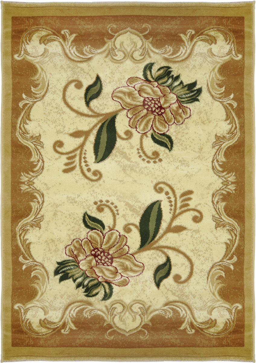 Ковер Kamalak Tekstil, прямоугольный, 100 x 150 см. УК-0068УК-0068 Ковер Kamalak Tekstil, прямоугольный, 100 x 150 см. УК-0068УК-0068Ковер Kamalak Tekstil изготовлен из прочного синтетического материала heat-set, улучшенного варианта полипропилена (эта нить получается в результате его дополнительной обработки). Полипропилен износостоек, нетоксичен, не впитывает влагу, не провоцирует аллергию. Структура волокна в полипропиленовых коврах гладкая, поэтому грязь не будет въедаться и скапливаться на ворсе. Практичный и износоустойчивый ворс не истирается и не накапливает статическое электричество. Ковер обладает хорошими показателями теплостойкости и шумоизоляции. Оригинальный рисунок позволит гармонично оформить интерьер комнаты, гостиной или прихожей. За счет невысокого ворса ковер легко чистить. При надлежащем уходе синтетический ковер прослужит долго, не утратив ни яркости узора, ни блеска ворса, ни упругости. Самый простой способ избавить изделие от грязи - пропылесосить его с обеих сторон (лицевой и изнаночной). Влажная уборка с применением шампуней и...