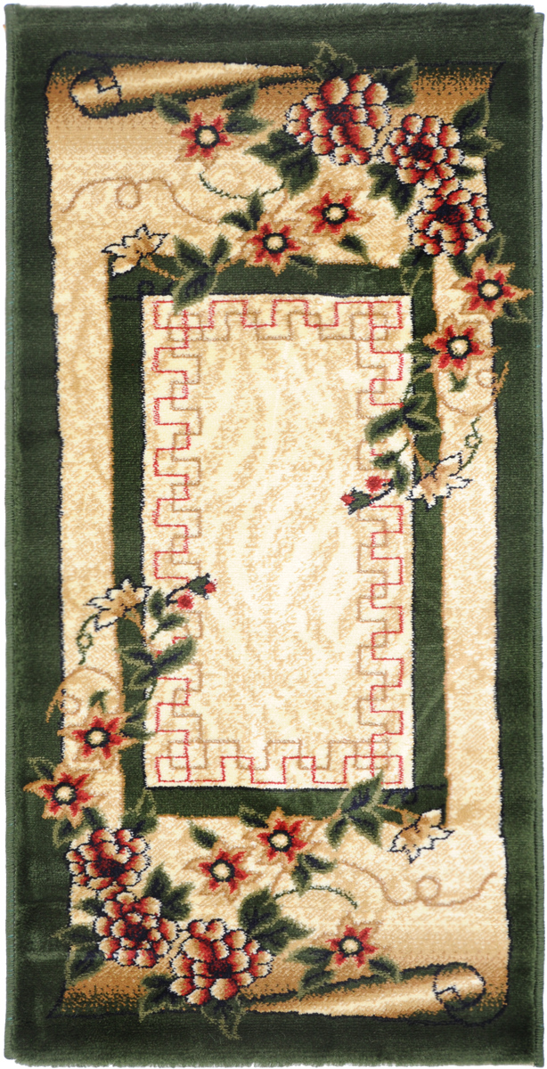 Ковер Kamalak Tekstil, прямоугольный, 50 x 100 см. УК-0452УК-0452 Ковер Kamalak Tekstil, прямоугольный, 50 x 100 см. УК-0452УК-0452Ковер Kamalak Tekstil изготовлен из прочного синтетического материала heat-set, улучшенного варианта полипропилена (эта нить получается в результате его дополнительной обработки). Полипропилен износостоек, нетоксичен, не впитывает влагу, не провоцирует аллергию. Структура волокна в полипропиленовых коврах гладкая, поэтому грязь не будет въедаться и скапливаться на ворсе. Практичный и износоустойчивый ворс не истирается и не накапливает статическое электричество. Ковер обладает хорошими показателями теплостойкости и шумоизоляции. Оригинальный рисунок позволит гармонично оформить интерьер комнаты, гостиной или прихожей. За счет невысокого ворса ковер легко чистить. При надлежащем уходе синтетический ковер прослужит долго, не утратив ни яркости узора, ни блеска ворса, ни упругости. Самый простой способ избавить изделие от грязи - пропылесосить его с обеих сторон (лицевой и изнаночной). Влажная уборка с применением шампуней и моющих средств не противопоказана. ...