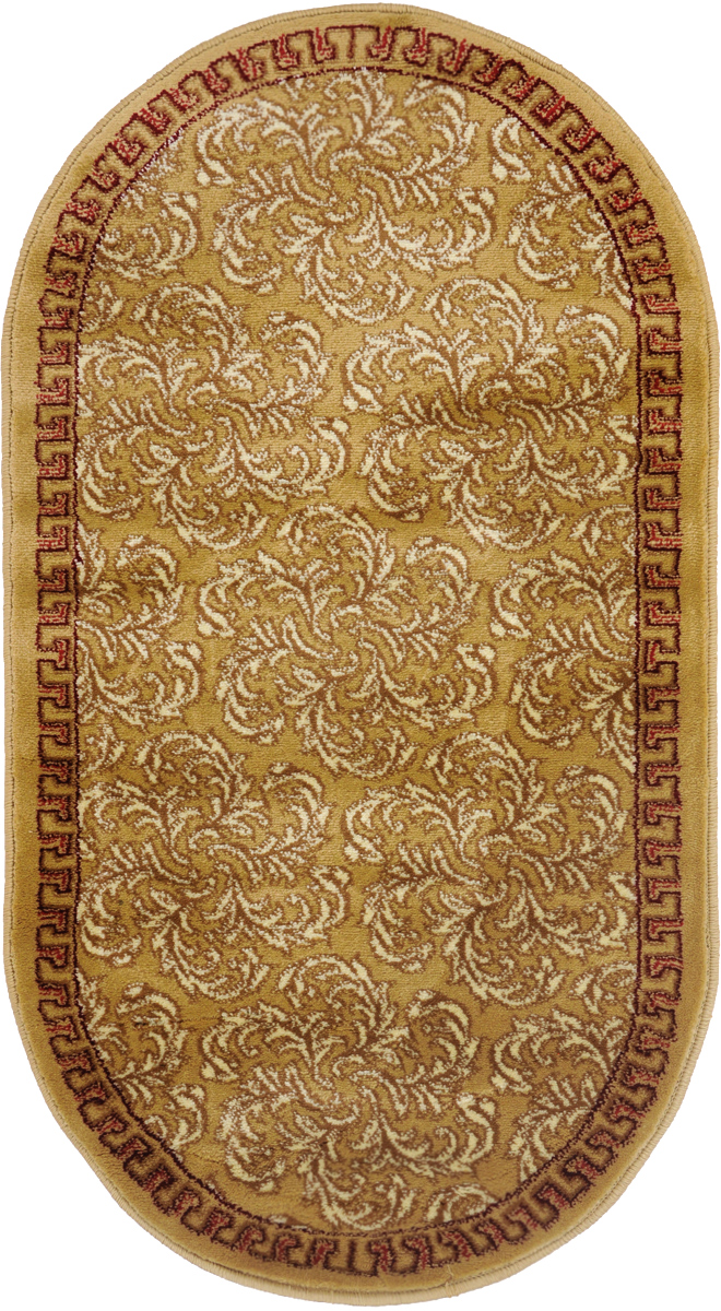 Ковер Kamalak Tekstil, овальный, 60 x 110 см. УК-0289УК-0289 Ковер Kamalak Tekstil, овальный, 60 x 110 см. УК-0289УК-0289Ковер Kamalak Tekstil изготовлен из прочного синтетического материала heat-set, улучшенного варианта полипропилена (эта нить получается в результате его дополнительной обработки). Полипропилен износостоек, нетоксичен, не впитывает влагу, не провоцирует аллергию. Структура волокна в полипропиленовых коврах гладкая, поэтому грязь не будет въедаться и скапливаться на ворсе. Практичный и износоустойчивый ворс не истирается и не накапливает статическое электричество. Ковер обладает хорошими показателями теплостойкости и шумоизоляции. Оригинальный рисунок позволит гармонично оформить интерьер комнаты, гостиной или прихожей. За счет невысокого ворса ковер легко чистить. При надлежащем уходе синтетический ковер прослужит долго, не утратив ни яркости узора, ни блеска ворса, ни упругости. Самый простой способ избавить изделие от грязи - пропылесосить его с обеих сторон (лицевой и изнаночной). Влажная уборка с применением шампуней и моющих средств не противопоказана. ...