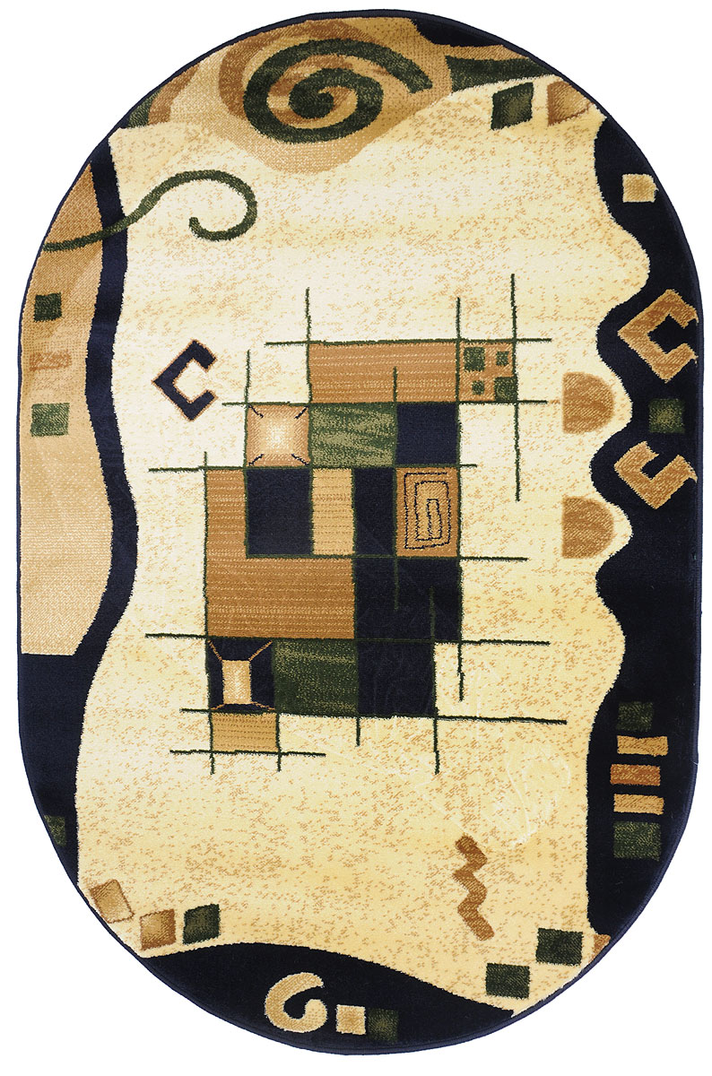 Ковер Kamalak Tekstil, овальный, 100 x 150 см. УК-0333УК-0333 Ковер Kamalak Tekstil, овальный, 100 x 150 см. УК-0333УК-0333Ковер Kamalak Tekstil изготовлен из прочного синтетического материала heat-set, улучшенного варианта полипропилена (эта нить получается в результате его дополнительной обработки). Полипропилен износостоек, нетоксичен, не впитывает влагу, не провоцирует аллергию. Структура волокна в полипропиленовых коврах гладкая, поэтому грязь не будет въедаться и скапливаться на ворсе. Практичный и износоустойчивый ворс не истирается и не накапливает статическое электричество. Ковер обладает хорошими показателями теплостойкости и шумоизоляции. Оригинальный рисунок позволит гармонично оформить интерьер комнаты, гостиной или прихожей. За счет невысокого ворса ковер легко чистить. При надлежащем уходе синтетический ковер прослужит долго, не утратив ни яркости узора, ни блеска ворса, ни упругости. Самый простой способ избавить изделие от грязи - пропылесосить его с обеих сторон (лицевой и изнаночной). Влажная уборка с применением шампуней и моющих средств не противопоказана. ...