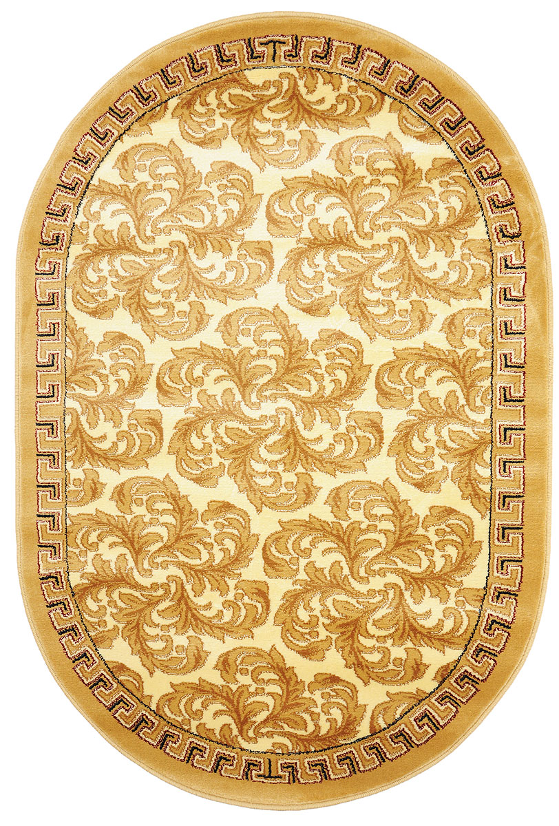 Ковер Kamalak Tekstil, овальный, 100 x 150 см. УК-0285УК-0285 Ковер Kamalak Tekstil, овальный, 100 x 150 см. УК-0285УК-0285Ковер Kamalak Tekstil изготовлен из прочного синтетического материала heat-set, улучшенного варианта полипропилена (эта нить получается в результате его дополнительной обработки). Полипропилен износостоек, нетоксичен, не впитывает влагу, не провоцирует аллергию. Структура волокна в полипропиленовых коврах гладкая, поэтому грязь не будет въедаться и скапливаться на ворсе. Практичный и износоустойчивый ворс не истирается и не накапливает статическое электричество. Ковер обладает хорошими показателями теплостойкости и шумоизоляции. Оригинальный рисунок позволит гармонично оформить интерьер комнаты, гостиной или прихожей. За счет невысокого ворса ковер легко чистить. При надлежащем уходе синтетический ковер прослужит долго, не утратив ни яркости узора, ни блеска ворса, ни упругости. Самый простой способ избавить изделие от грязи - пропылесосить его с обеих сторон (лицевой и изнаночной). Влажная уборка с применением шампуней и...
