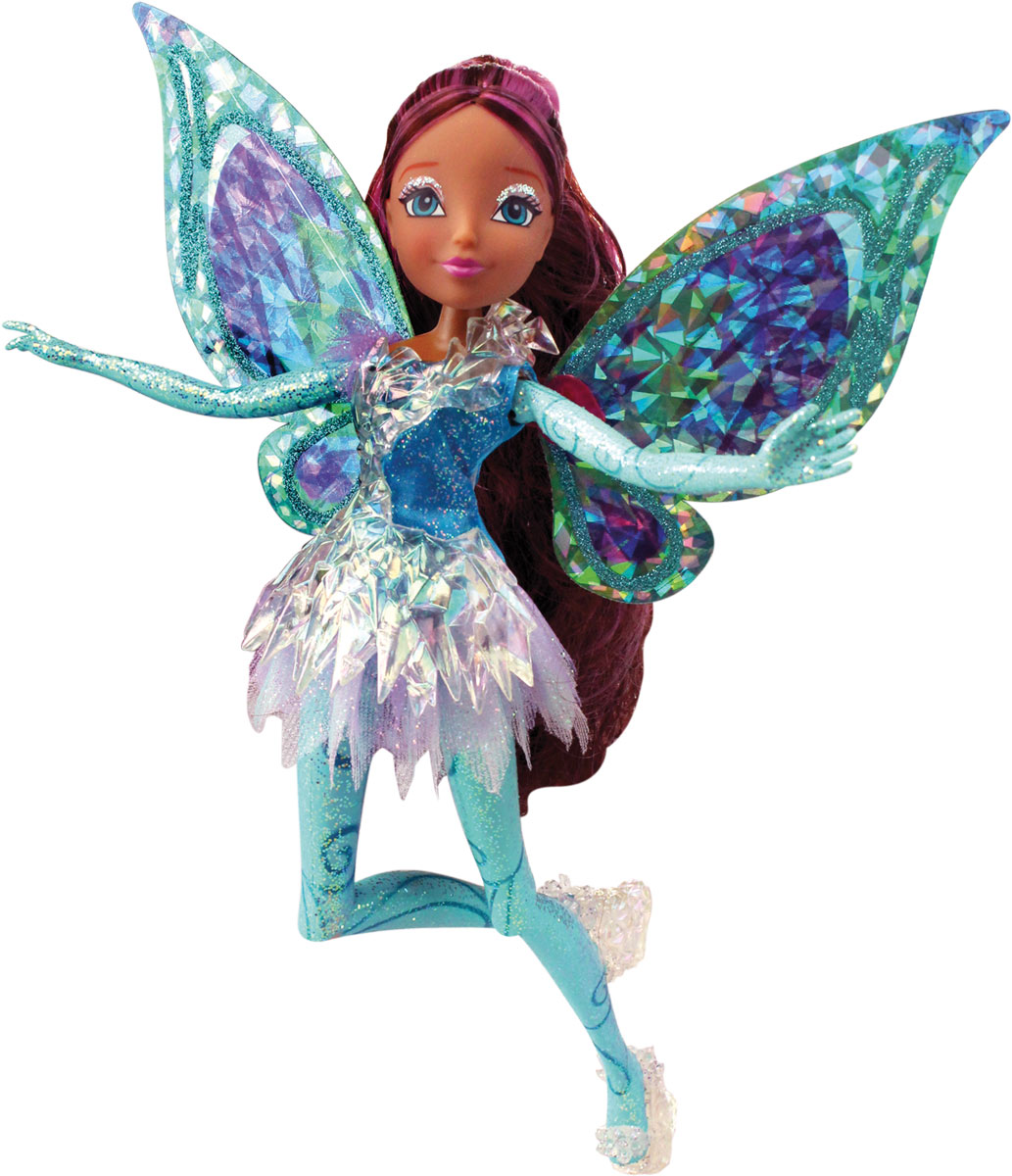 Winx Club Кукла Тайникс LaylaIW01311500_ Layla Winx Club Кукла Тайникс LaylaIW01311500_ LaylaКукла Winx Club Тайникс Layla по-настоящему обрадует юных любительниц популярного мультсериала. Удивительный наряд и чудесная обувь, подвижные руки и ноги, шикарные волосы, съемные крылышки куклы - все это понравится всем поклонницам фей. Лейла родилась летом на планете воды Андрос. Фея очень спортивна, она любит физическую нагрузку, особенно плавание. Любимое заклинание Лейлы - Морфикс. Она обожает разговаривать со своей лучшей подружкой Флорой обо всем на свете! Вместе с куклой Лейлой в комплект входят съёмные крылышки,которые светятся и порхают с помощью простого механического рычажка совсем как у любимой героини, пластиковый элемент для платья, стильная расчёска. Потребуется 1 батарейка CR2032.(входит в комплект).
