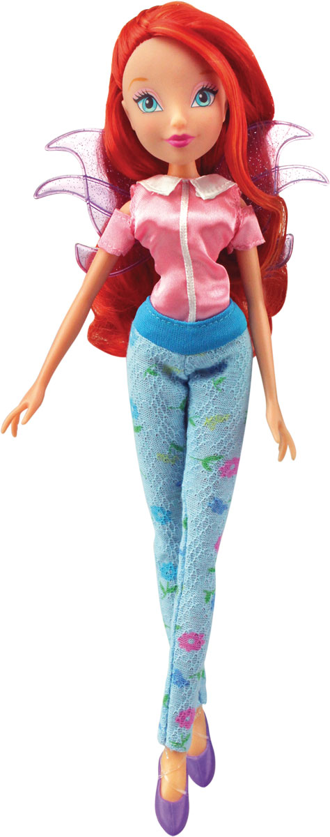 Winx Club Кукла Винтаж BloomIW01271500_Bloom Winx Club Кукла Винтаж BloomIW01271500_BloomВсе девочки мечтают играть с куклами Winx, ведь они выполнены в виде знаменитых девушек-фей из мультсериала Winx Club. Феи-подружки Блум, Стелла, Текна, Муза, Лэйла и Флора выручают друг друга в беде и спасают мир от темных сил. Юные феи Winx - удивительные могущественные волшебницы, которым под силу любое превращение! А еще они, прежде всего, ученицы Школы Алфеи, поэтому, конечно же, они носят школьную форму! Кукла Winx Club Винтаж Bloom порадует вашу малышку и доставит ей много удовольствия от часов, посвященных игре с ней. Куколка с длинными рыжими волосами одета в стильную одежду: блузку, штаны с завышенной талией, а на ногах - туфельки. Образ дополняют съемные фиолетовые крылышки и браслет с логотипом Winx в форме сердечка, который украсит ручку вашей дочурки. Ручки, ножки и голова Блум подвижны. Ваша малышка с удовольствием будет играть с этой куколкой, проигрывая сюжеты из мультсериала или придумывая различные истории. Блум родилась...