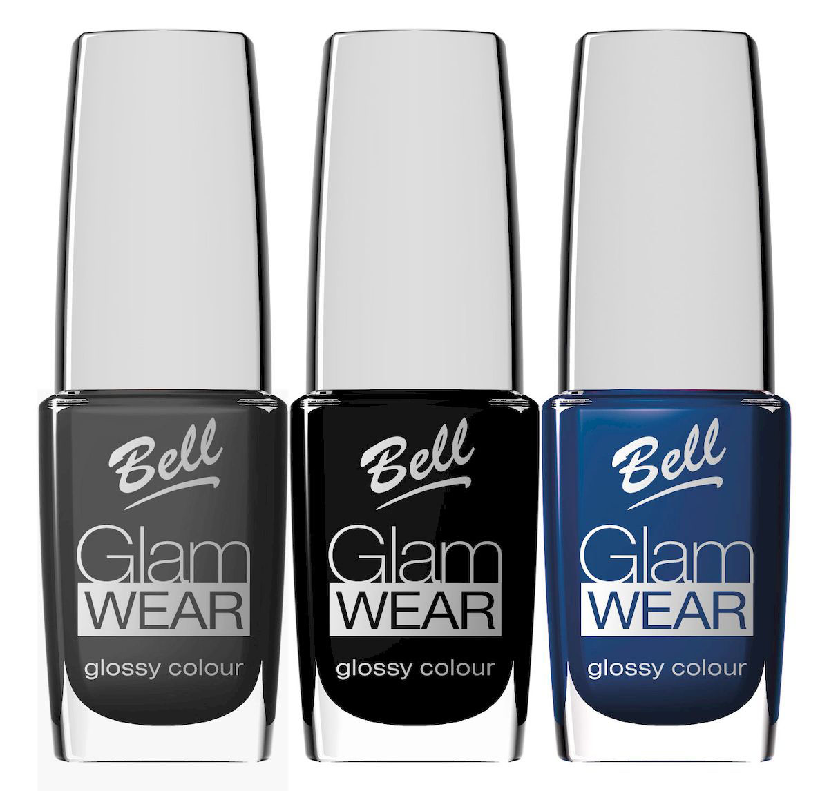 Bell Набор устойчивых лаков для ногтей с глянцевым эффектом Glam Wear Nail: тон №412, тон №503, тон №504, 30 млBsp23 Bell Набор устойчивых лаков для ногтей с глянцевым эффектом Glam Wear Nail: тон №412, тон №503, тон №504, 30 млBsp23Устойчивый лак для ногтей.