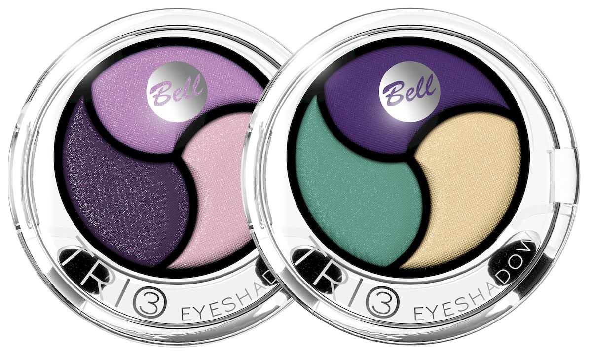 Bell Набор теней для век Trio Eyeshadow, трехцветные: тон №4, тон №5, 8 млBsp38 Bell Набор теней для век Trio Eyeshadow, трехцветные: тон №4, тон №5, 8 млBsp38Инновационная технология обеспечивает насыщенность цвета, удобство аппликации, а также необыкновенную стойкость. Тени содержат пигменты, которые находятся в капсуле с маслом жожоба, обладающим увлажняющими свойствами, гарантируя кремовый эффект. Тени представлены в шести цветовых наборах, которые позволят создать идеальный макияж глаз.
