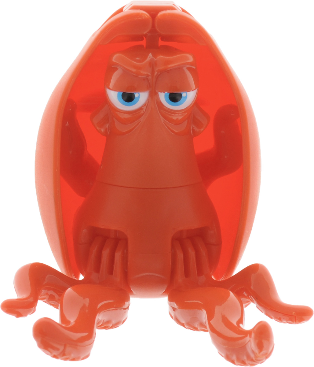 EggStars Яйцо-трансформер Хэнк84662 EggStars Яйцо-трансформер Хэнк84662Яркая, необычная игрушка яйцо-трансформер EggStars Хэнк, превращающаяся в любимого героя полнометражного анимационного фильма для детей В поисках Дори - отличный подарок для всех поклонников этой чудесной сказки. Дружелюбный осьминог по имени Хэнк - один из персонажей мультфильма. Игрушка, выполненная в виде этого героя, в несколько шагов складывается в гладкое яйцо. Малыш сможет собирать и разбирать игрушку самостоятельно, в игровой форме получая навыки простой трансформации одного предмета в другой, тренируя моторику пальчиков, совершенствуя логическое мышление и память. Небольшие размеры игрушки позволяют брать ее с собой и играть в любое свободное время, скрасить скучное время в длительной дороге или же собрать целую коллекцию персонажей мультфильма В поисках Дори.
