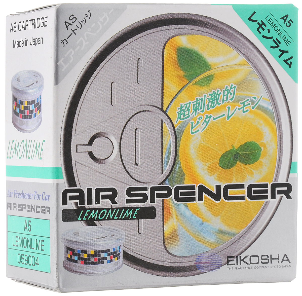 Ароматизатор автомобильный Eikosha Lemon LimeA-5 Ароматизатор автомобильный Eikosha Lemon LimeA-5Ароматизатор Eikosha Lemon Lime предназначен для размещения в автомобиле. Изделие крепится с помощью двухсторонней клейкой ленты. Ароматизатор имеет свежий и яркий аромат - сочетание лимона и лайма.