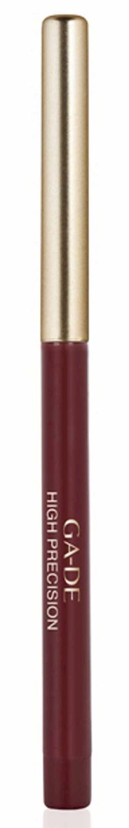 GA-DE Карандаш для губ High Precision, тон № 24, 0,28 г123300024 GA-DE Карандаш для губ High Precision, тон № 24, 0,28 г123300024Плотная восковая текстура. Перламутровые и матовые оттенки. Водоустойчив. На протяжении целого дня он превосходно сохраняет линию и цвет.