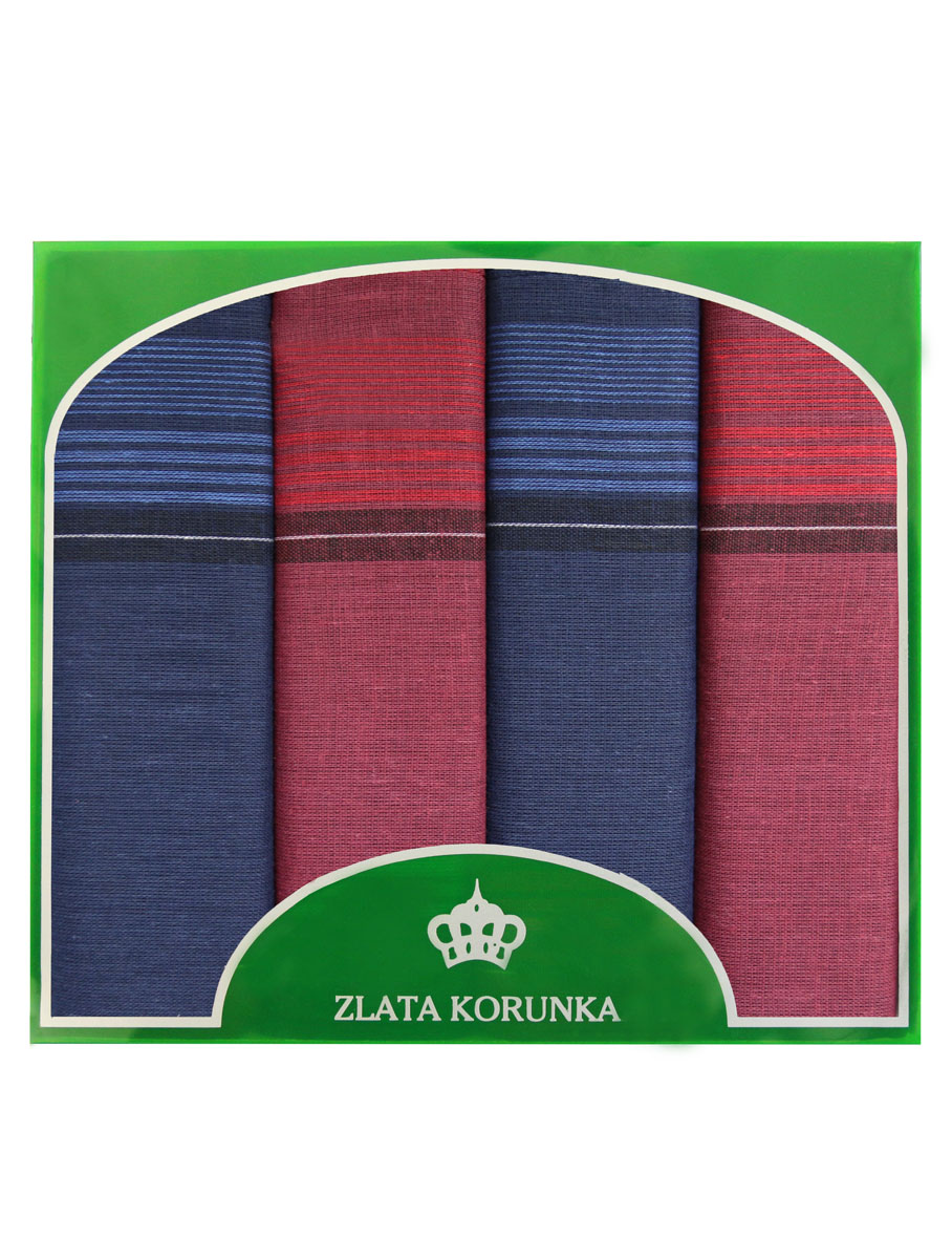 71419-20 Zlata Korunka Носовой платок мужской, цвет: мультиколор, 34х34 см, 4 шт71419-20 71419-20 Zlata Korunka Носовой платок мужской, цвет: мультиколор, 34х34 см, 4 шт71419-20Платки носовые мужские в упаковке по 4 шт. Носовые платки изготовлены из 100% хлопка, так как этот материал приятен в использовании, хорошо стирается, не садится, отлично впитывает влагу.