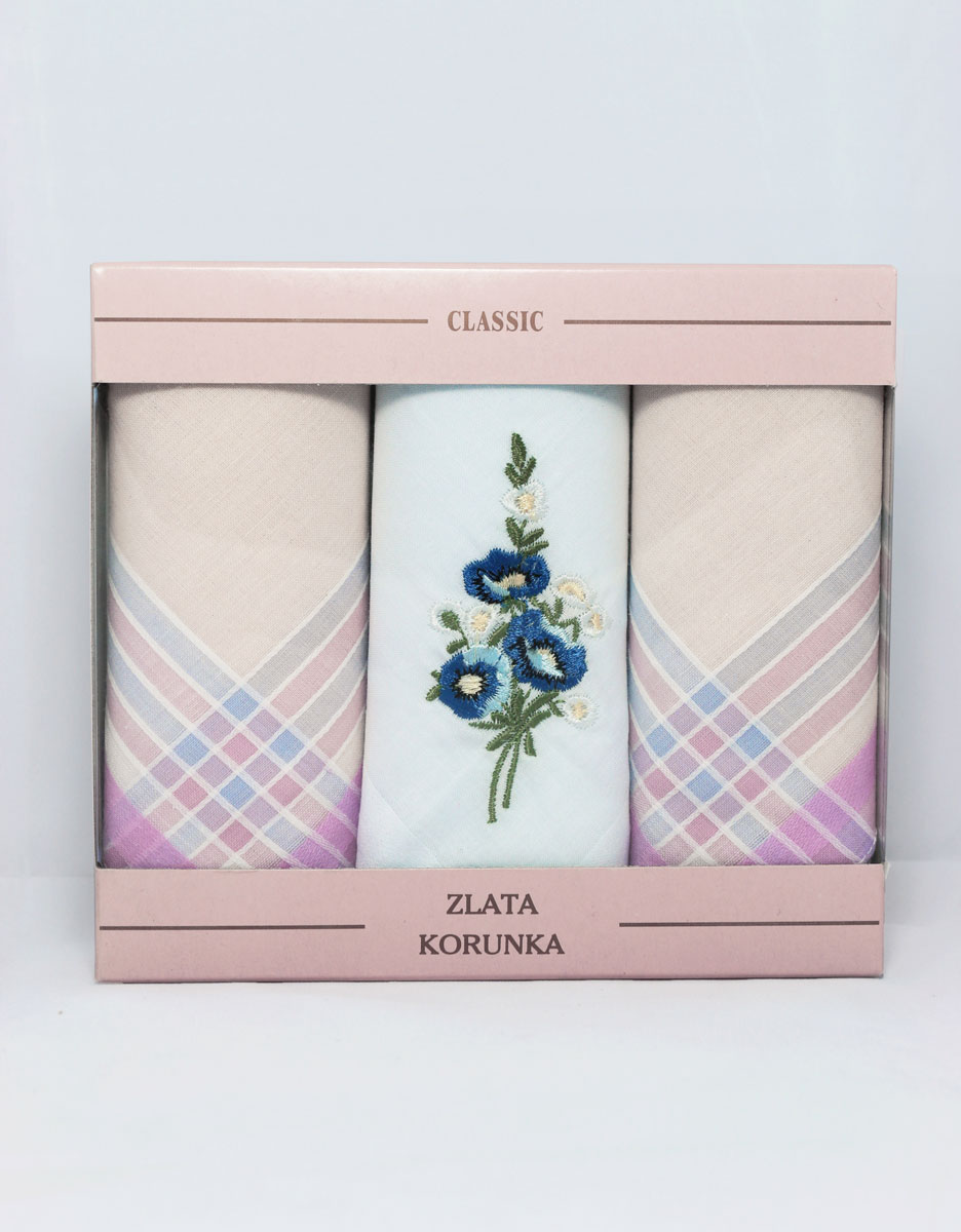 90329-45 Zlata Korunka Носовой платок женский, цвет: мультиколор, 29х29 см, 3 шт90329-45 90329-45 Zlata Korunka Носовой платок женский, цвет: мультиколор, 29х29 см, 3 шт90329-45Платки носовые женские в упаковке по 3 шт. Носовые платки изготовлены из 100% хлопка, так как этот материал приятен в использовании, хорошо стирается, не садится, отлично впитывает влагу.