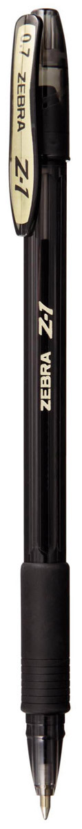 Zebra Ручка шариковая Z-1 Colour цвет корпуса черный305 250010 Zebra Ручка шариковая Z-1 Colour цвет корпуса черный305 250010Тонированный пластик корпуса глубоких насыщенных цветов, придает ручке Zebra Z-1 Colour современный и стильный дизайн с сохранением всех достоинств классической модели Z-1. Уникальные чернила, сочетающие свойства шариковых и гелевых ручек: как шариковые ручки – они экономичны (долго пишут), не растекаются под водой и не выцветают со временем, при этом обеспечивая мягкое и легкое письмо подобно гелевым.
