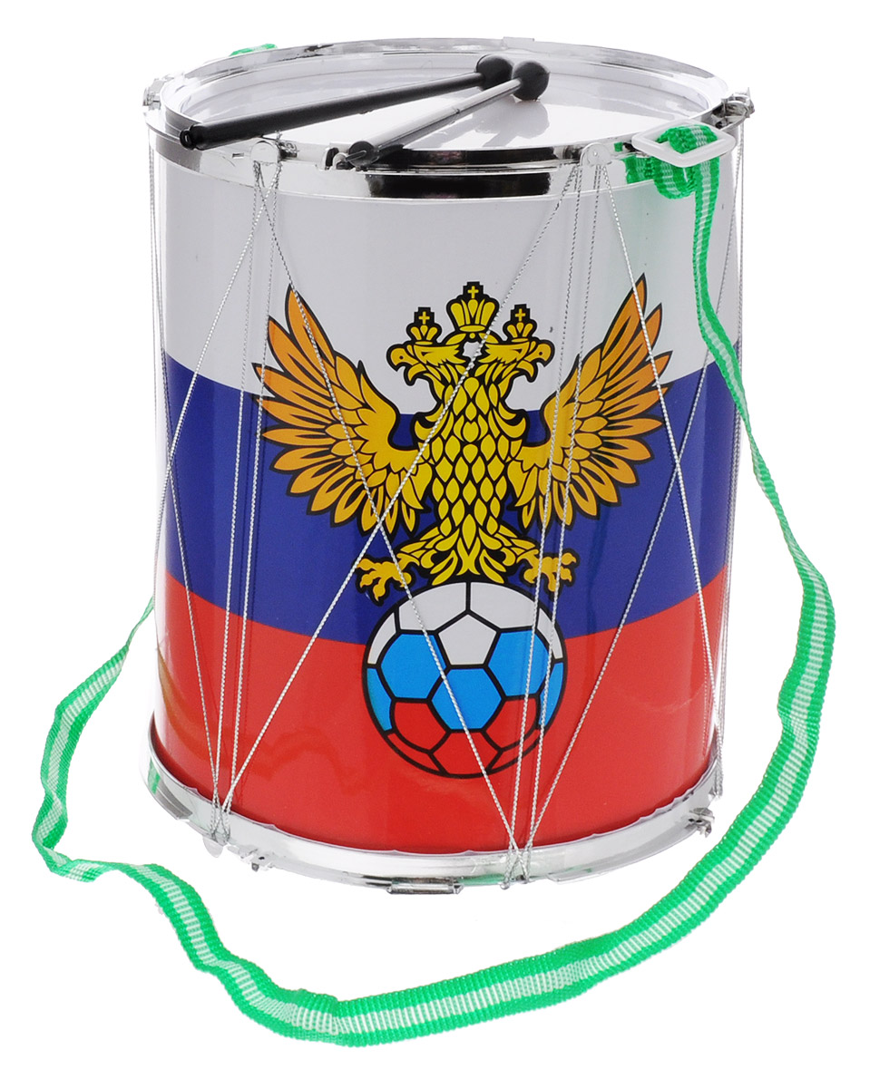 Junfa Toys Барабан РоссияH6-023 Junfa Toys Барабан РоссияH6-023Барабан Junfa Toys Россия с двумя пластиковыми палочками прекрасно подойдет для занятий музыкальным творчеством. На яркий пластиковый корпус-резонатор барабана натянута плотная мембрана, при ударе о которую раздается громкий звук. Благодаря текстильному шнуру малыш всегда сможет носить барабан с собой. Барабан поможет развить чувство ритма и музыкальный слух. Ваш малыш будет в восторге от такого подарка!