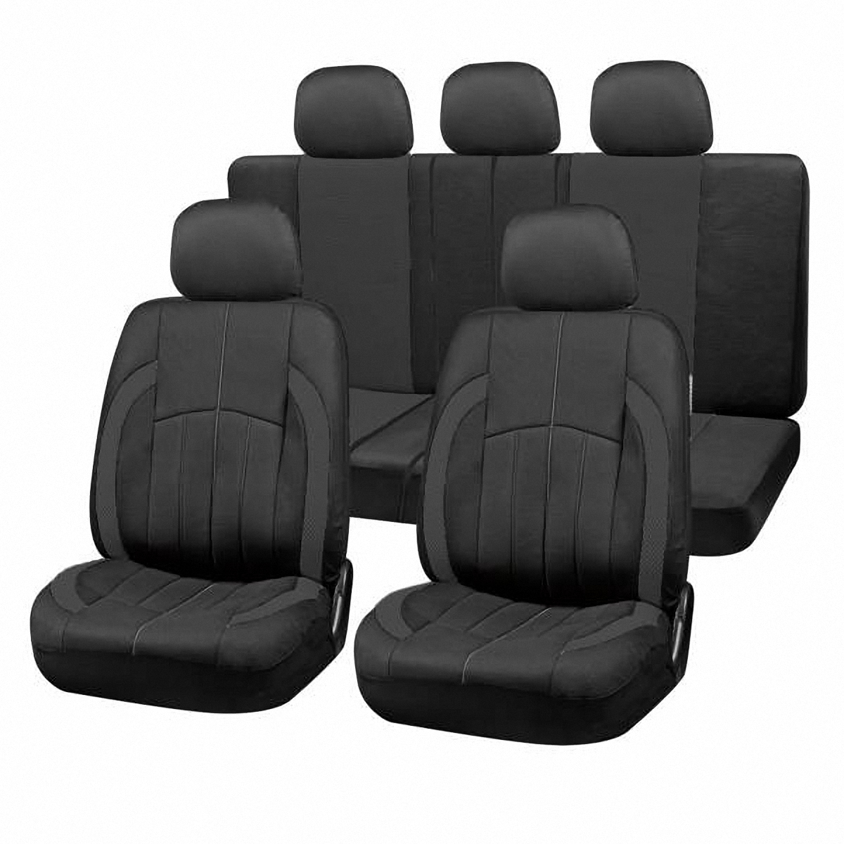 Чехлы автомобильные Skyway. S01301125S01301125 Чехлы автомобильные Skyway. S01301125S01301125Комплект классических универсальных автомобильных чехлов Skyway S01301125 изготовлен из полиэстера. Чехлы защитят обивку сидений от вытирания и выцветания. Благодаря структуре ткани, обеспечивается улучшенная вентиляция кресел, что позволяет сделать более комфортными долгое пребывание за рулем во время дальней поездки.