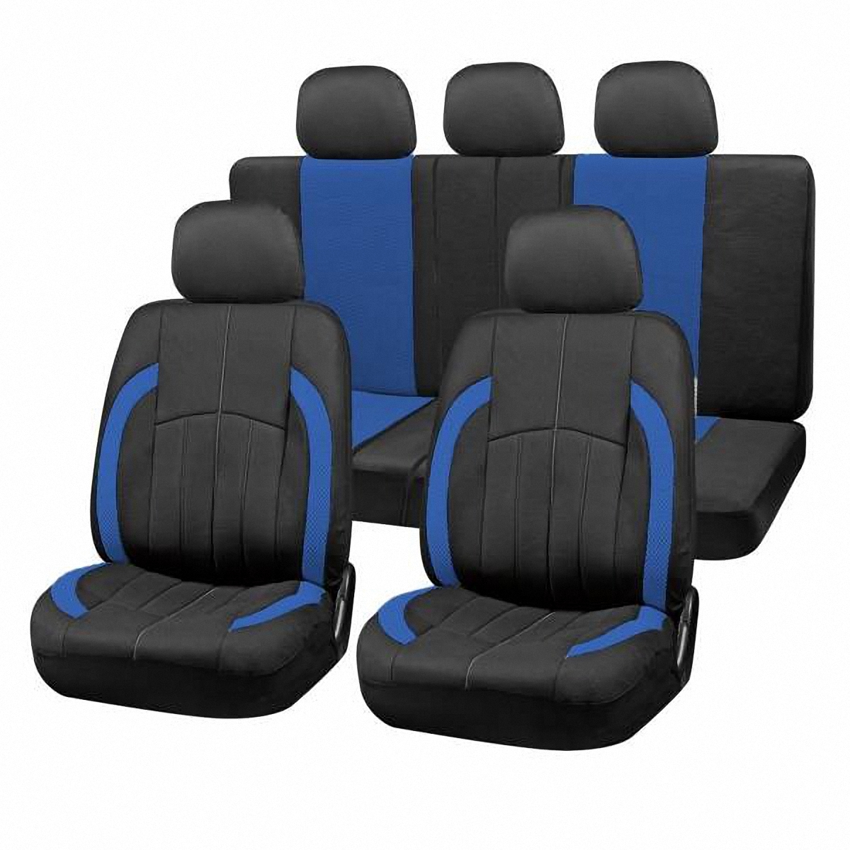 Чехлы автомобильные Skyway. S01301127S01301127 Чехлы автомобильные Skyway. S01301127S01301127Комплект классических универсальных автомобильных чехлов Skyway S01301127 изготовлен из полиэстера. Чехлы защитят обивку сидений от вытирания и выцветания. Благодаря структуре ткани, обеспечивается улучшенная вентиляция кресел, что позволяет сделать более комфортными долгое пребывание за рулем во время дальней поездки.