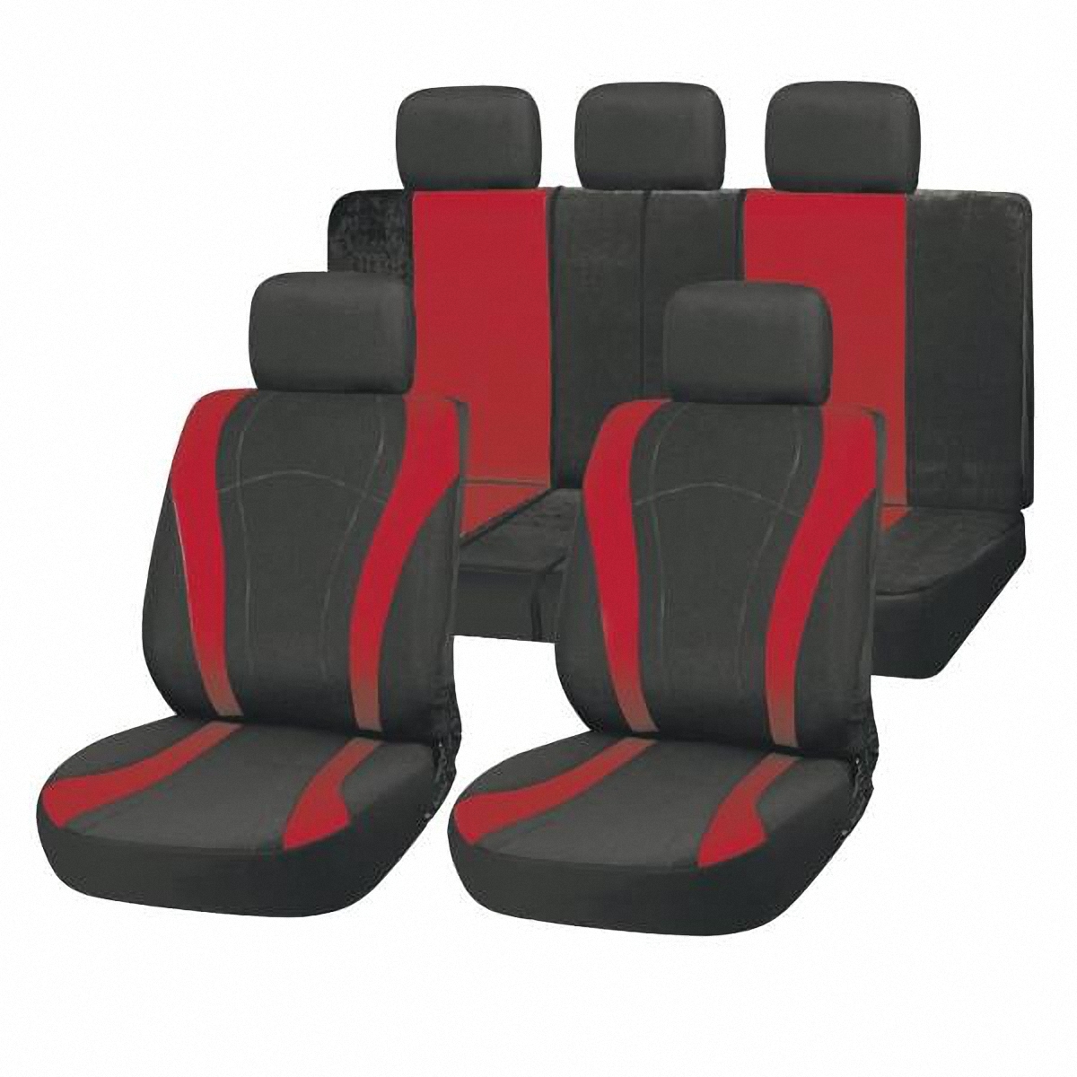 Чехлы автомобильные Skyway. S01301132S01301132 Чехлы автомобильные Skyway. S01301132S01301132Комплект классических универсальных автомобильных чехлов Skyway S01301132 изготовлен из полиэстера. Чехлы защитят обивку сидений от вытирания и выцветания. Благодаря структуре ткани, обеспечивается улучшенная вентиляция кресел, что позволяет сделать более комфортными долгое пребывание за рулем во время дальней поездки.