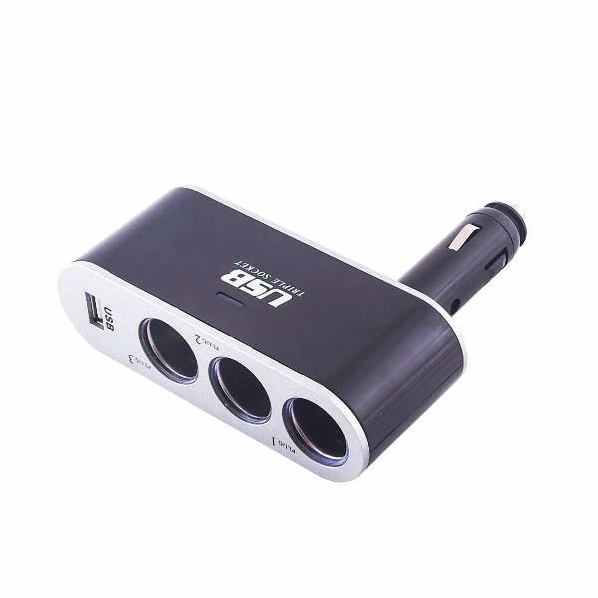 Разветвитель прикуривателя Skyway, 3 выхода + USB. S02301022S02301022 Разветвитель прикуривателя Skyway, 3 выхода + USB. S02301022S02301022Разветвитель прикуривателя Skyway позволяет подключать устройства, имеющие стандартный разъем под прикуриватель, плюс устройство, имеющее разъем USB (блоки питания для ноутбука, кпк, сотового телефона, GPS-навигатора, антирадара, пылесоса, холодильника, различные зарядные устройства и многое другое). Устройство вращается на 180°, вверх и вниз. Устройство используется при мощности 7А. Общая мощность 80 Ватт. Предохранитель 5А. Потребляемая мощность 12-24 В. Количество гнезд: 3. Количество USB-портов: 1.