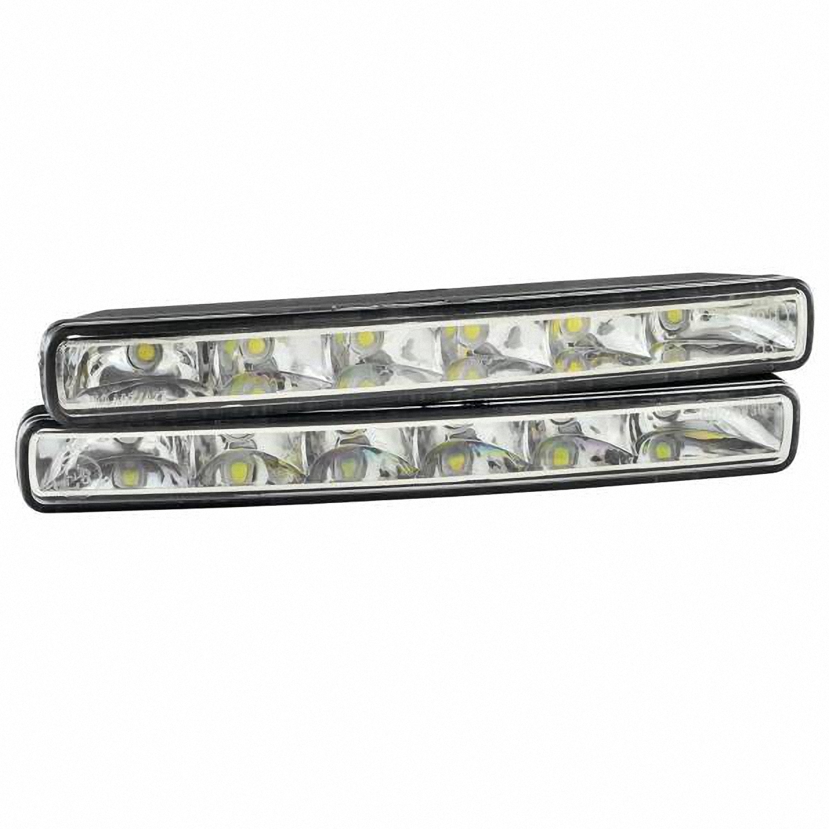 Skyway Ходовые огни 6 диодов 6 W. SHDX-D029SHDX-D029 Skyway Ходовые огни 6 диодов 6 W. SHDX-D029SHDX-D029Ходовые огни SKYWAY 6 диодов 6 W 2 шт. SHDX-D029 Система дневных ходовых огней высочайшего класса и уровня безопасности, оснащённая светодиодными модулями нового поколения, обладает универсальным дизайном, улучшает внешний вид автомобиля и повышает безопасность вождения в дневное время суток. Особенности: Широкий угол рассеивания. Долгий срок службы. Повышенная яркость. Низкое потребление электроэнергии 0,5 А при 12 В (2x3 Вт). Питание от сети 12 В. Высокая устойчивость к вибрации.