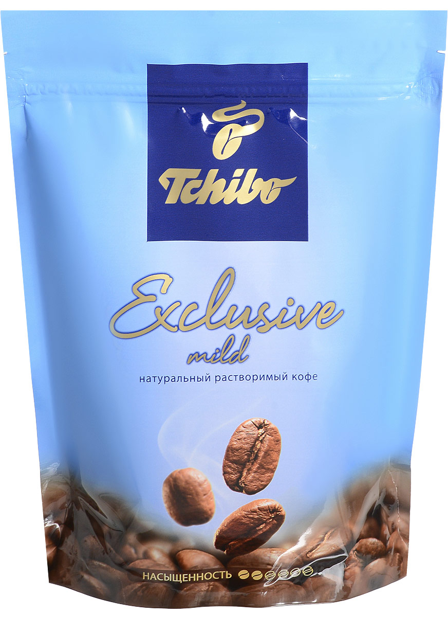 Tchibo Exclusive Mild кофе растворимый, 150 г477138 Tchibo Exclusive Mild кофе растворимый, 150 г477138Побалуйте себя и своих близких изысканным кофе Tchibo Exclusive Mild. Его нежный аромат и мягкий вкус доставят вам непревзойденное удовольствие.