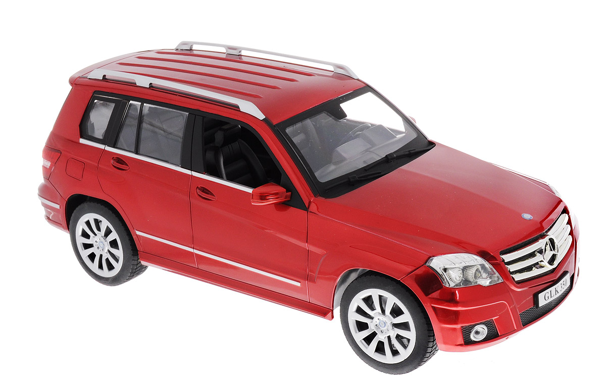 Double Eagle Радиоуправляемая модель Mercedes-Benz GLK-Class624003 Double Eagle Радиоуправляемая модель Mercedes-Benz GLK-Class624003Радиоуправляемая модель Double Eagle Mercedes-Benz GLK-Class станет любимой игрушкой вашего малыша. Это точная копия настоящего авто в масштабе 1:14. Юные гонщики оценят эту машину за прекрасные технические характеристики и полную свободу передвижений в любую сторону. Моделью легко управлять и любая гонка принесет удовольствие. Управление машинкой происходит с помощью удобного пульта. Автомобиль двигается вперед и назад, поворачивает направо, налево и останавливается. Имеются световые и звуковые эффекты. Колеса игрушки прорезинены и обеспечивают плавный ход, машинка не портит напольное покрытие. Пульт управления работает на частоте 27 MHz и выполняет функции игрового руля. На руле имеется коробка передач, с его помощью издаются звуки ускорения и торможения, клаксона, звуки старта и заднего хода. Радиоуправляемые игрушки способствуют развитию координации движений, моторики и ловкости. Ваш ребенок увлеченно будет играть с моделью, придумывая различные истории и устраивая...