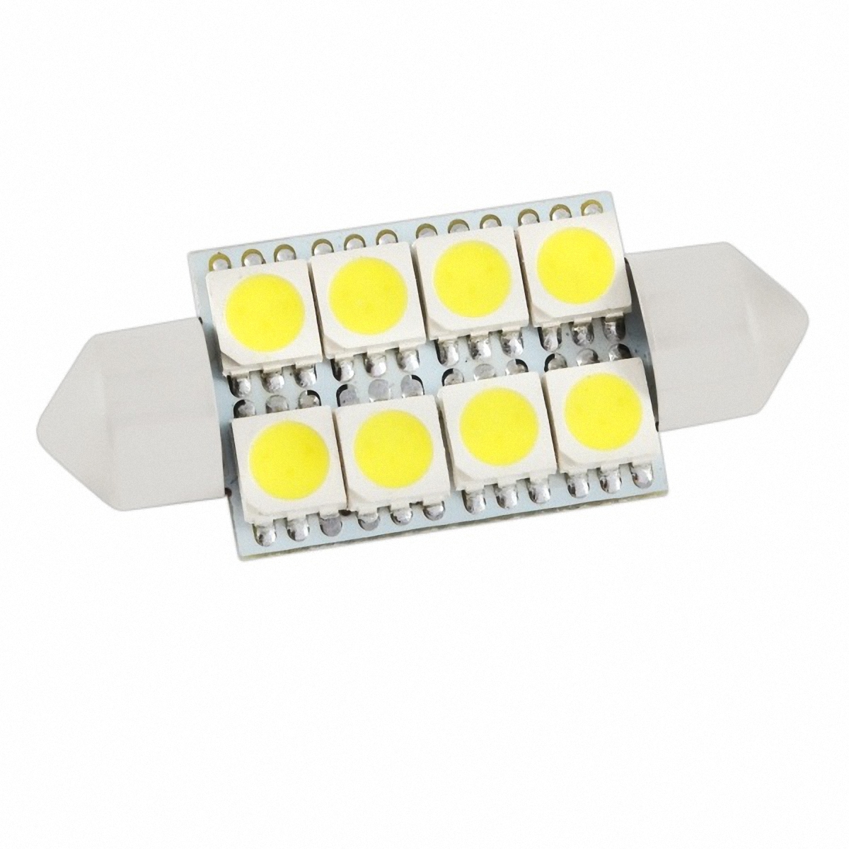 Skyway Автолампа диод T11 (C5W). SJ-8SMD-5050-39MM/SJ-0850ASJ-8SMD-5050-39MM/SJ-0850A Skyway Автолампа диод T11 (C5W). SJ-8SMD-5050-39MM/SJ-0850ASJ-8SMD-5050-39MM/SJ-0850A8 SMD диода c цоколем 39мм 1-контактная Белая