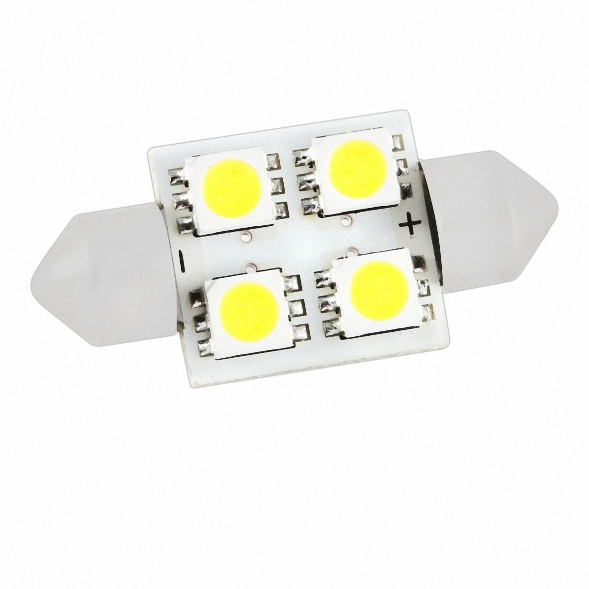 Skyway Автолампа диод T11 (C5W). SJ-4SMD-5050-31MM/SJ-0450BSJ-4SMD-5050-31MM/SJ-0450B Skyway Автолампа диод T11 (C5W). SJ-4SMD-5050-31MM/SJ-0450BSJ-4SMD-5050-31MM/SJ-0450B4 SMD диода c цоколем 31мм 1-контактная Белая