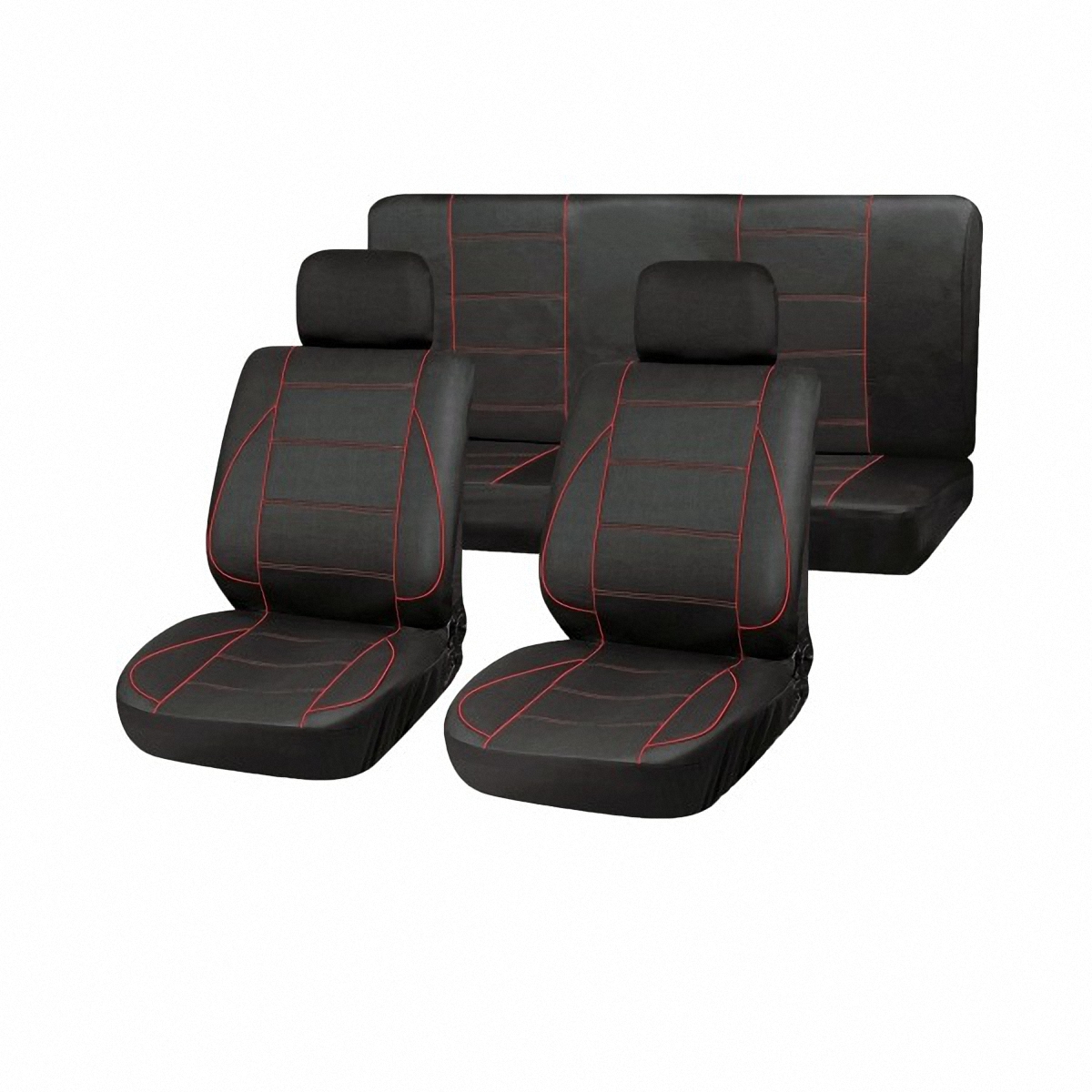 Чехлы автомобильные Skyway. SW-101070 BK/RD/S01301022SW-101070 BK/RD/S01301022 Чехлы автомобильные Skyway. SW-101070 BK/RD/S01301022SW-101070 BK/RD/S01301022Комплект классических универсальных автомобильных чехлов Skyway изготовлен из полиэстера. Чехлы защитят обивку сидений от вытирания и выцветания. Благодаря структуре ткани, обеспечивается улучшенная вентиляция кресел, что позволяет сделать более комфортными долгое пребывание за рулем во время дальней поездки.
