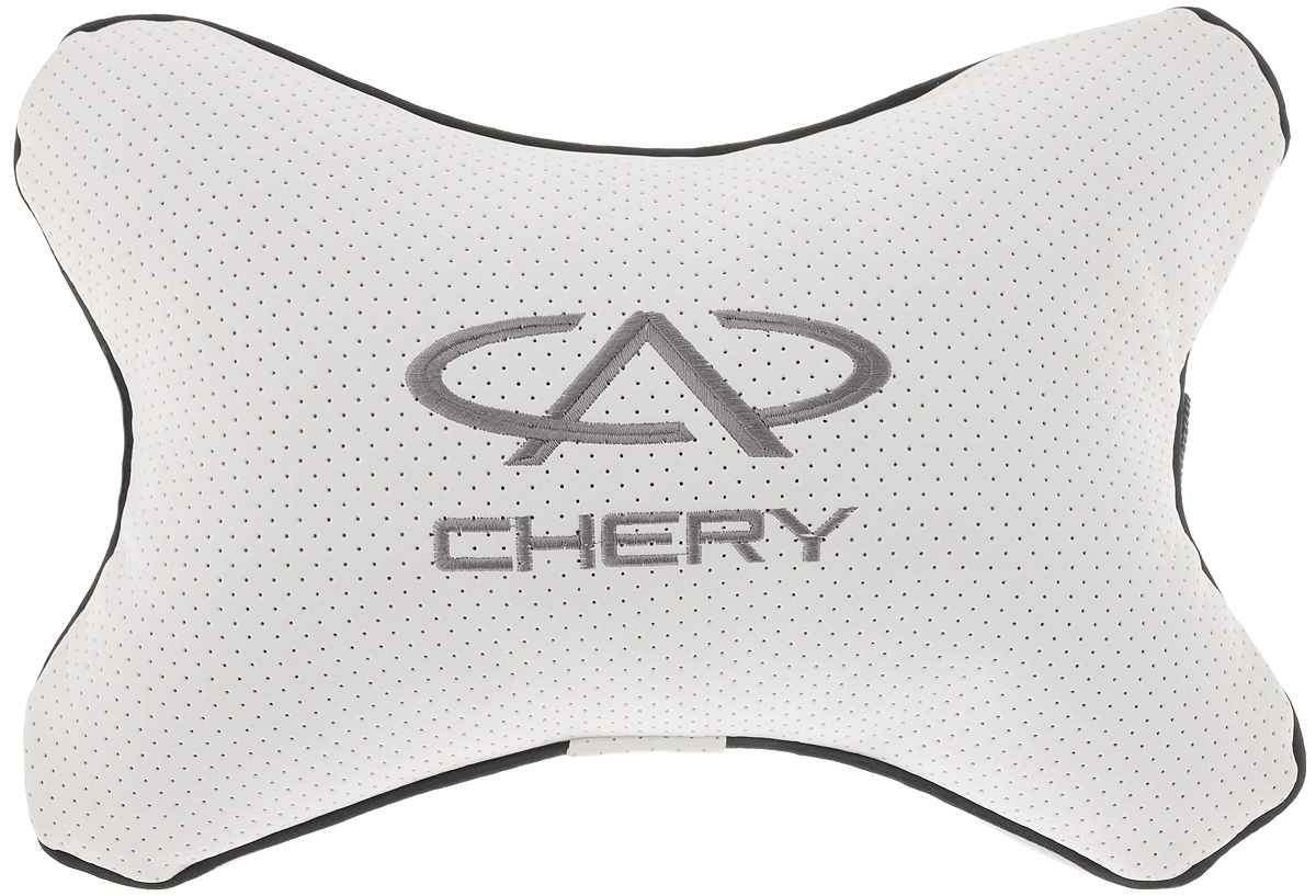 Подушка автомобильная Autoparts Chery, на подголовник, цвет: белый, 30 х 20 смМ27_белый Подушка автомобильная Autoparts Chery, на подголовник, цвет: белый, 30 х 20 смМ27_белыйАвтомобильная подушка Autoparts Chery, выполненная из эко-кожи с мягким наполнителем из холлофайбера, снимает усталость с шейных мышц, обеспечивает правильное положение головы и амортизирует нагрузки на шейные позвонки при резком маневрировании. Ее можно зафиксировать на подголовнике с помощью регулируемого по длине ремня. На изделии имеется молния, с помощью которой вы с легкостью сможете поменять наполнитель. Если ваши пассажиры захотят вздремнуть, то подушка под голову окажется очень кстати и поможет расслабиться.