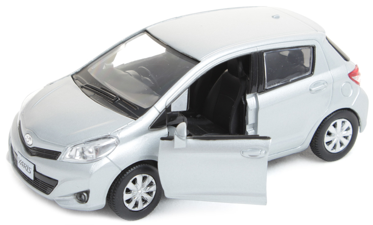 Рыжий Кот Модель автомобиля Toyota YarisИ-1215 Рыжий Кот Модель автомобиля Toyota YarisИ-1215Модель Toyota Yaris - миниатюрная копия настоящего автомобиля. Стильная модель автомобиля привлечет к себе внимание не только детей, но и взрослых. Этот автомобиль, без сомнения, известен всем автолюбителям. Игрушка представлена в масштабе 1:32 и является копией настоящего авто. Повышенную прочность модели обеспечивает металлический корпус. В оформлении использованы пластиковые элементы, колеса обладают свободным ходом. Такая модель станет отличным подарком не только любителю автомобилей, но и человеку, ценящему оригинальность и изысканность, а качество исполнения представит такой подарок в самом лучшем свете.