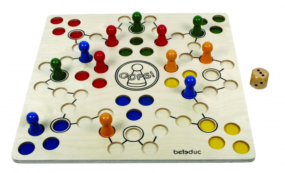 Beleduc Обучающая игра Ooпс!23654 Beleduc Обучающая игра Ooпс!23654Сверхудобный дизайн фишек и игровой панели доставят большое удовольствие не только детям, но и людям с ограниченными возможностями. Игра развивает моторику и координацию движений. Ребенок учится определять цвета