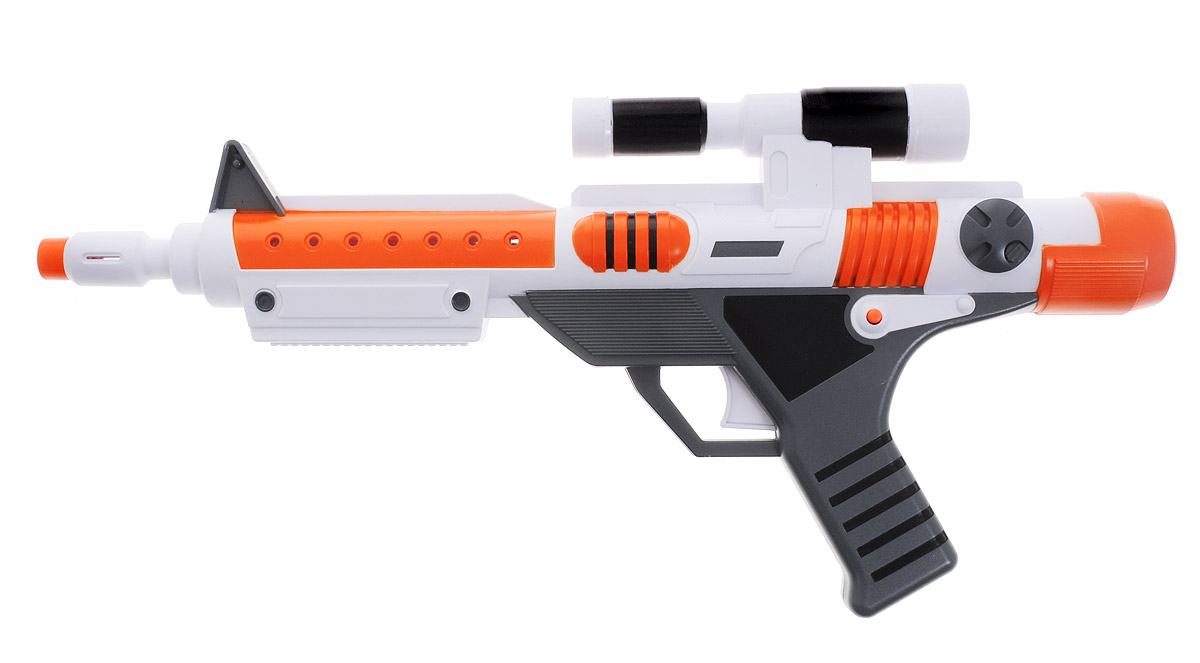 ABtoys Бластер пехотинца Космический десант C-00158C-00158 ABtoys Бластер пехотинца Космический десант C-00158C-00158Бластер пехотинца ABtoys Космический десант поможет юному космическому десантнику придумать невероятное количество захватывающих игровых сюжетов. Фантастическое оружие оснащено звуковыми и световыми эффектами, а также переключателем режимов. Благодаря качественной сборке и прочному пластику бластер сможет выдержать любые испытания. Для работы игрушки необходимы 3 батарейки типа АА напряжением 1,5V (не входят в комплект).