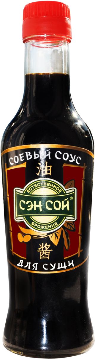 Sen Soy Соевый соус для суши, 250 мл4607041134785 Sen Soy Соевый соус для суши, 250 мл4607041134785Этот соус является неотъемлемой частью традиционной японской трапезы, ставшей в последнее время крайне популярной во всем мире. Аромат соуса определяет основную тональность вкусовой композиции суши, независимо от того, в каком виде они представлены. Специальная японская рецептура с добавлением натуральных приправ и водорослей Комбу делает вкус риса и морепродуктов более насыщенным и полным. Уважаемые клиенты! Обращаем ваше внимание на то, что упаковка может иметь несколько видов дизайна. Поставка осуществляется в зависимости от наличия на складе.