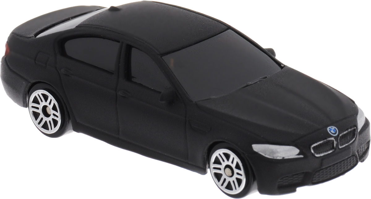 Uni-Fortune Toys Модель автомобиля BMW M5 цвет черный344003SM Uni-Fortune Toys Модель автомобиля BMW M5 цвет черный344003SMBMW M5 - доработанная подразделением BMW Motorsport версия автомобиля BMW пятой серии. Первое поколение было представлено в 1986 году. Последующие поколения M5 сменялись совместно с каждым поколением автомобилей пятой серии, включающей E34, E39, E60/61. С началом производства текущей модели F10, после поступления первых заказов, с конца 2011 года началось также производство ее M-версии. Модель автомобиля Uni-Fortune Toys BMW M5 будет отличным подарком как ребенку, так и взрослому коллекционеру. Благодаря броской внешности и великолепной точности машинка станет подлинным украшением любой коллекции авто. Модель выполнена в масштабе 1/64. Модель будет долго служить своему владельцу благодаря металлическому корпусу с элементами из пластика. колеса машинки имеют свободный ход. Модель автомобиля обязательно понравится вашему ребенку и станет достойным экспонатом любой коллекции.