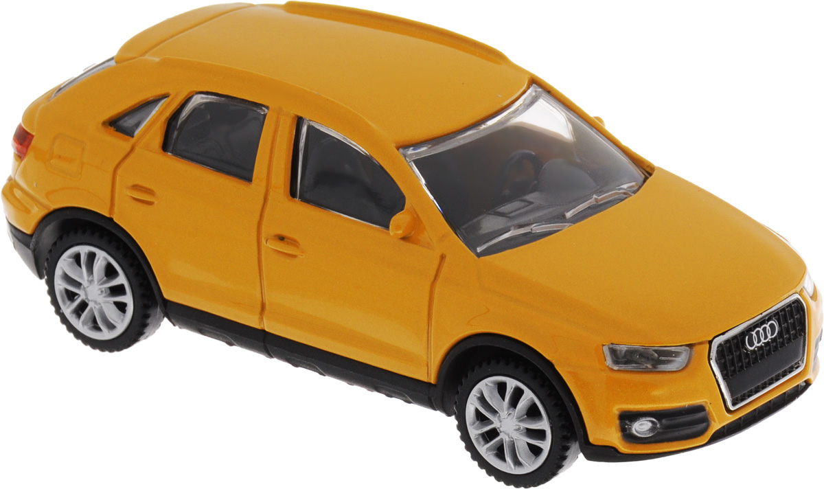 Rastar Модель автомобиля Audi Q3 цвет оранжевый58300 Rastar Модель автомобиля Audi Q3 цвет оранжевый58300Модель автомобиля Rastar Audi Q3 будет отличным подарком как ребенку, так и взрослому коллекционеру. Благодаря броской внешности, а также великолепной точности, с которой создатели этой модели масштабом 1:43 передали внешний вид настоящего автомобиля, машинка станет подлинным украшением любой коллекции автомобилей. Модель будет долго служить своему владельцу благодаря металлическому корпусу с элементами из пластика. Колеса машинки свободно вращаются. Модель автомобиля обязательно понравится вашему ребенку и станет достойным экспонатом любой коллекции.