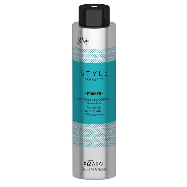 Kaaral Моделирующее сухое масло Style Perfetto Primer Natural Hold Control, 200 млK15901 Kaaral Моделирующее сухое масло Style Perfetto Primer Natural Hold Control, 200 млK15901Моделирующее сухое масло следует наносить перед укладкой для уменьшения курчавости волос. Контролирует завиток, придаёт эластичность и блеск естественной структуре волос не утяжеляя их. Витамины, входящие в состав, защищают волосы и подготавливают их к укладке.