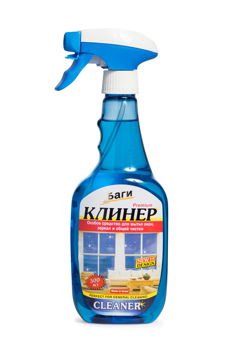 Средство для мытья окон и общей чистки Bagi Клинер Спрей, 500 млH-208320-0 Средство для мытья окон и общей чистки Bagi Клинер Спрей, 500 млH-208320-0Клинер спрей - это эффективное средство для удаления пятен, грязи, следов от пальцев при мытье окон, жалюзи, пластиковой мебели, общей уборки помещений. Нейтрализует неприятные запахи, оставляет освежающий аромат. Способ применения: Открыть предохранитель и распылить жидкость по поверхности. Затем сразу же протрите поверхность бумажным полотенцем или сухой салфеткой, не оставляющей ворсинок. Для получения наилучшего результата используйте Чудо Бумагу Супер Блеск и Чудо Тряпку Баги. Меры предосторожности: Для людей с чувствительной кожей рекомендуется пользоваться защитными перчатками. Препарат не годится для употребления в пищу. Хранить в недосягаемом для детей месте. В случае попадания в глаза, немедленно промыть проточной водой. Если вы проглотили средство, необходимо выпить воды и обратиться к врачу. Состав: активизированные вещества, изопропанол, ароматизатор. Товар сертифицирован.