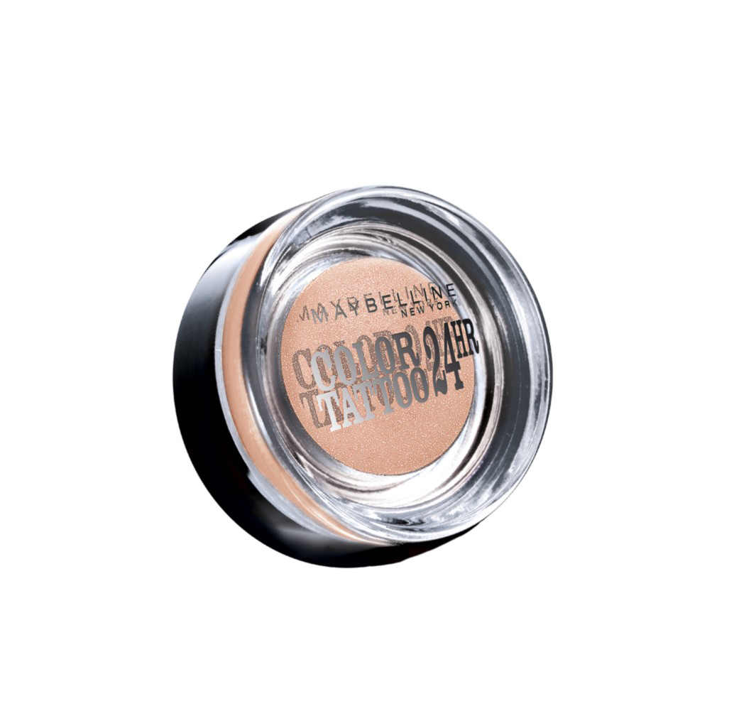 Maybelline New York Стойкие тени для век Color Tattoo 24 часа, оттенок 101 Морозное Дыхание, 4 млB2760500 Maybelline New York Стойкие тени для век Color Tattoo 24 часа, оттенок 101 Морозное Дыхание, 4 млB2760500Технология тату-пигментов создает яркий, супернасыщенный цвет. Крем-гелевая текстура обеспечивает ультралегкое нанесение и стойкость на 24 часа.