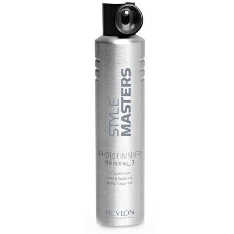 Revlon Professional SM Hairspray Photo Finisher - Лак сильной фиксации 500 мл7207041000 Revlon Professional SM Hairspray Photo Finisher - Лак сильной фиксации 500 мл7207041000Нередко в нашей жизни происходят события, которые требуют от нас идеального внешнего вида: эффектного макияжа, стильной одежды, безупречной причёски, за которой не требуется ухаживать в течение дня. Лак сильной фиксации Hairspray Photo Finisher от Revlon Professional поможет вашей укладке сохранить свой потрясающий внешний вид на целый день. Этот продукт для укладки из серии Style Masters оснащён специальным аппликатором, облегчающим нанесение на волосы. Благодаря этому, вы можете равномерно распределять лак по всей причёске. «Хэйрспрей Фото Финишер» обеспечивает мгновенную фиксацию надолго. Средство легко удаляется, не оставляя следов.