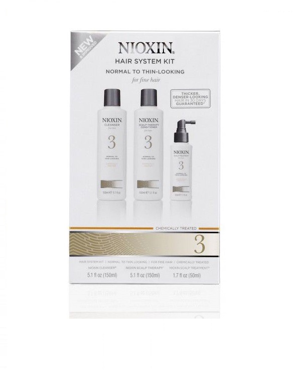 Nioxin System 3 Kit XXL - Набор (Система 3) 300 мл+300 мл+100 мл81543677/7909 Nioxin System 3 Kit XXL - Набор (Система 3) 300 мл+300 мл+100 мл81543677/7909В набор Nioxin System 3 Kit входят: Шампунь Очищение 300 мл - придающий объём очиститель Кондиционер Увлажнение 300 мл - придающий объём кондиционер Маска Питание 100 мл - придающая объём и питающая волосы маска