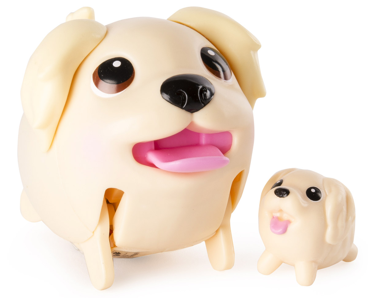Chubby Puppies Набор фигурок Пекинес56700_20075404 Chubby Puppies Набор фигурок Пекинес56700_20075404Набор фигурок Chubby Puppies Пекинес - это функциональная фигурка забавной собачки и её точная миниатюрная копия, которые наверняка понравятся вашему ребенку. Пекинес умеет забавно передвигаться, шагая вразвалку, благодаря чему игра с ним становится еще более интересной и увлекательной. Фигурка не только ходит, но и смешно прыгает! Язык, хвостик и ушки у собачки подвижные. Набор предназначен для увлекательной сюжетно-ролевой игры и выглядит очень ярко и эффектно. Набор выполнен из качественного пластика и совершенно безопасен для здоровья вашего ребенка. Порадуйте вашего малыша таким замечательным подарком! Для работы требуется 1 батарейка типа ААА (входит в комплект).