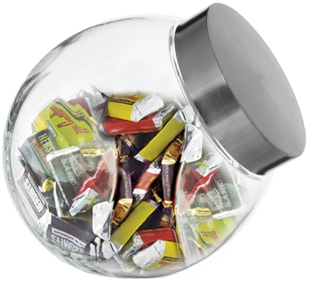 Банка для сыпучих продуктов SinoGlass, 1,73 л9219000 Банка для сыпучих продуктов SinoGlass, 1,73 л9219000Банка для сыпучих продуктов SinoGlass изготовлена из прочного стекла и оснащена плотно закрывающейся крышкой из нержавеющей стали с внутренней пластиковой вставкой. Благодаря этому внутри сохраняется герметичность, и продукты дольше остаются свежими. Изделие предназначено для хранения различных сыпучих продуктов: круп, чая, сахара, орехов и много другого. Функциональная и вместительная банка станет незаменимым аксессуаром на любой кухне. Объем: 1,73 л. Диаметр (по верхнему краю): 10 см. Высота банки (без учета крышки): 17,5 см.