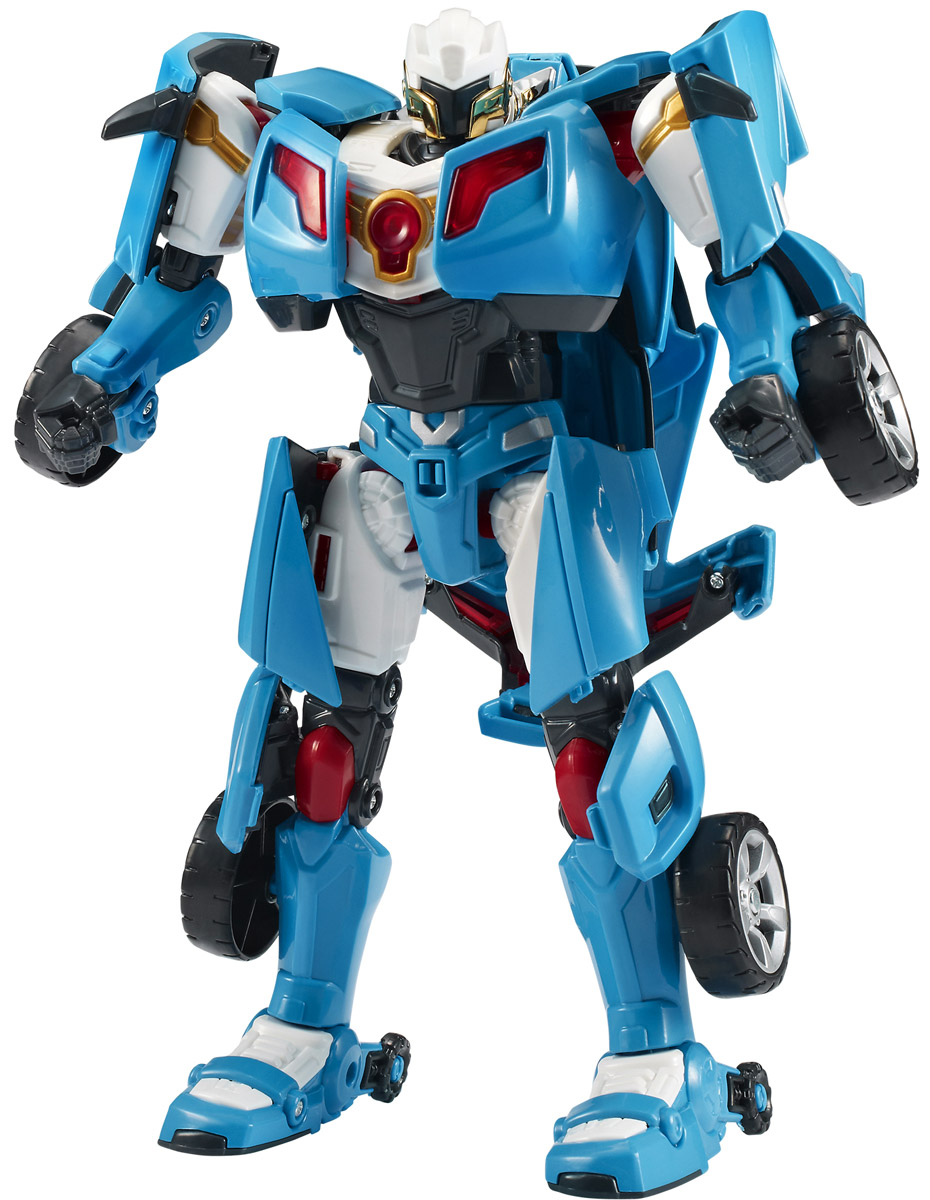 Tobot Трансформер Эволюция Y301010 Tobot Трансформер Эволюция Y301010Трансформер Tobot Эволюция Y из мультсериала Тоботы является улучшенной версией трансформера Y. Этот робот запомнился детям своим озорным нравом и легким характером. Игрушка в точности повторяет героя, поэтому поможет преданным поклонникам разыграть увлекательные приключения не только в образе робота, но и быстрой машинки голубого цвета. Трансформер легко превращается в реалистичную машинку. Машинка может ездить по поверхности благодаря широким колесам с рельефными протекторами. Игрушка имеет оптимальные размеры, поэтому ребенку будет удобно держать ее в руке и катать по полу. В комплекте с трансформером имеются наклейки и ключ. Уровень сложности: 2.
