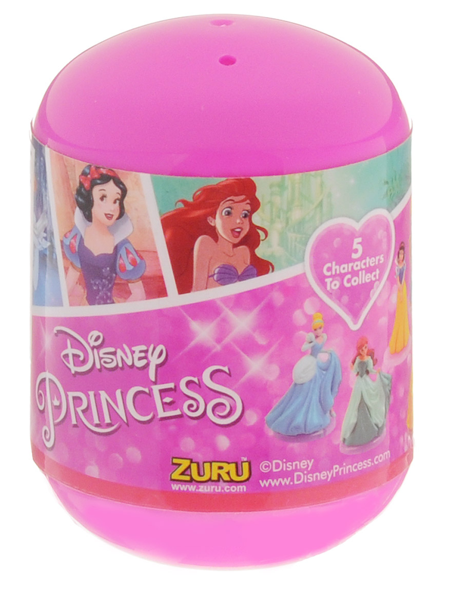 Zuru Фигурка Принцессы Диснея4702Q2 Zuru Фигурка Принцессы Диснея4702Q2Оригинальная фигурка Zuru Принцессы Диснея поставляется в непрозрачной пластиковой капсуле. В коллекции представлены 5 персонажей: Рапунцель, Ариэль, Белоснежка, Белль и Золушка. Приобретая игрушку, вы не можете знать, какой именно герой достанется вам на этот раз - но ведь это так интересно! Фигурки устойчиво держатся на подставке, что позволит поставить их на полку и любоваться своей коллекцией!