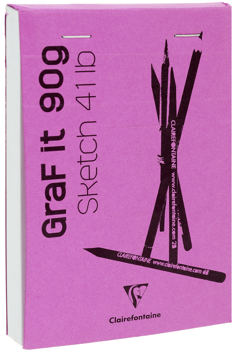 Блокнот Clairefontaine Graft It, вертикальный, на скобах, цвет: малиновый, 80 листов96619_малиновый Блокнот Clairefontaine Graft It, вертикальный, на скобах, цвет: малиновый, 80 листов96619_малиновыйБлокнот на скобах Clairefontaine Graft It содержит 80 листов, выполненных из бумаги. Листы не разлинованы. Обложка выполнена из картона. Блокнот идеален для рисования и письма, также подойдет для эскизов и набросков.